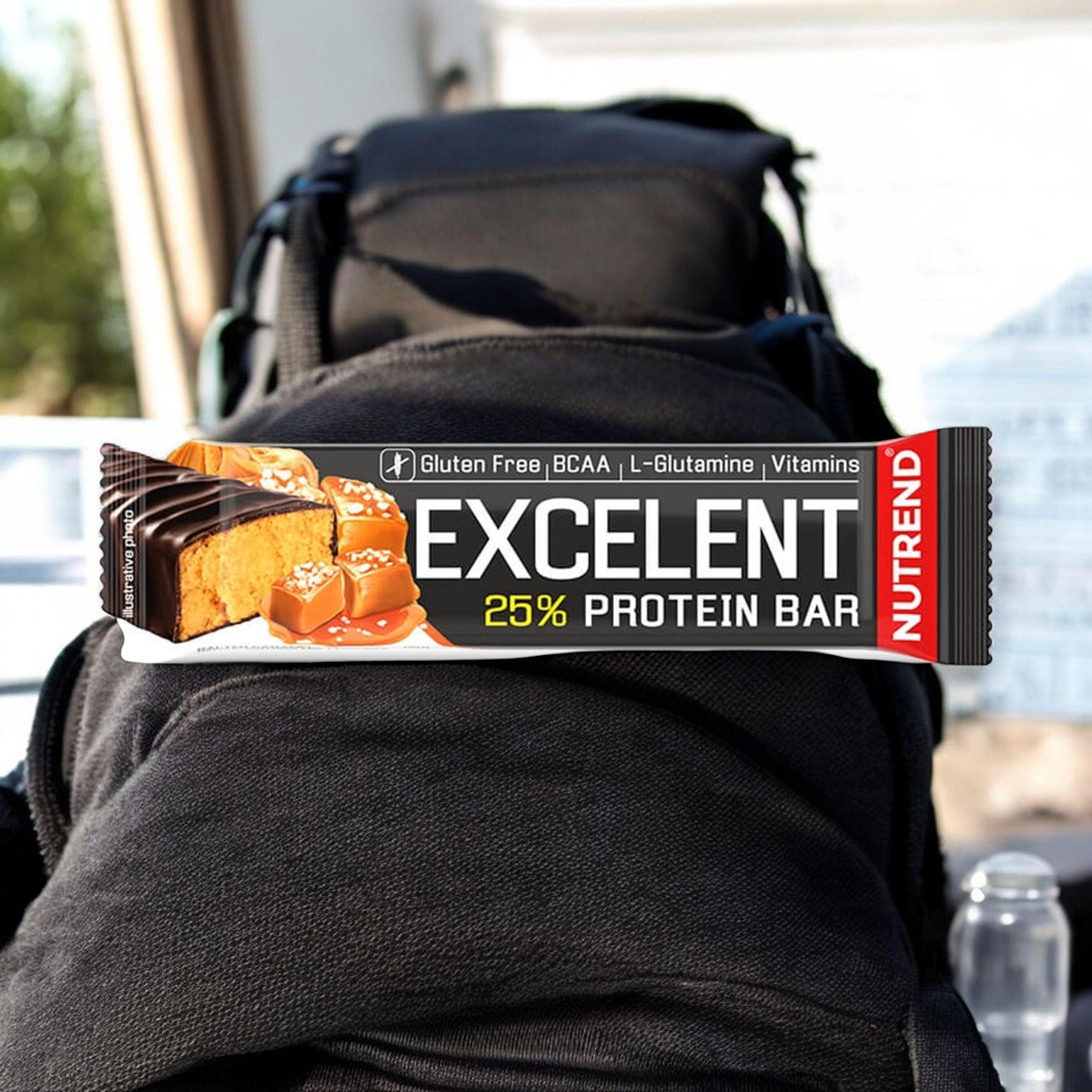 NUTREND Excelent Protein Bar - 3x 85g - Baton Białkowy
