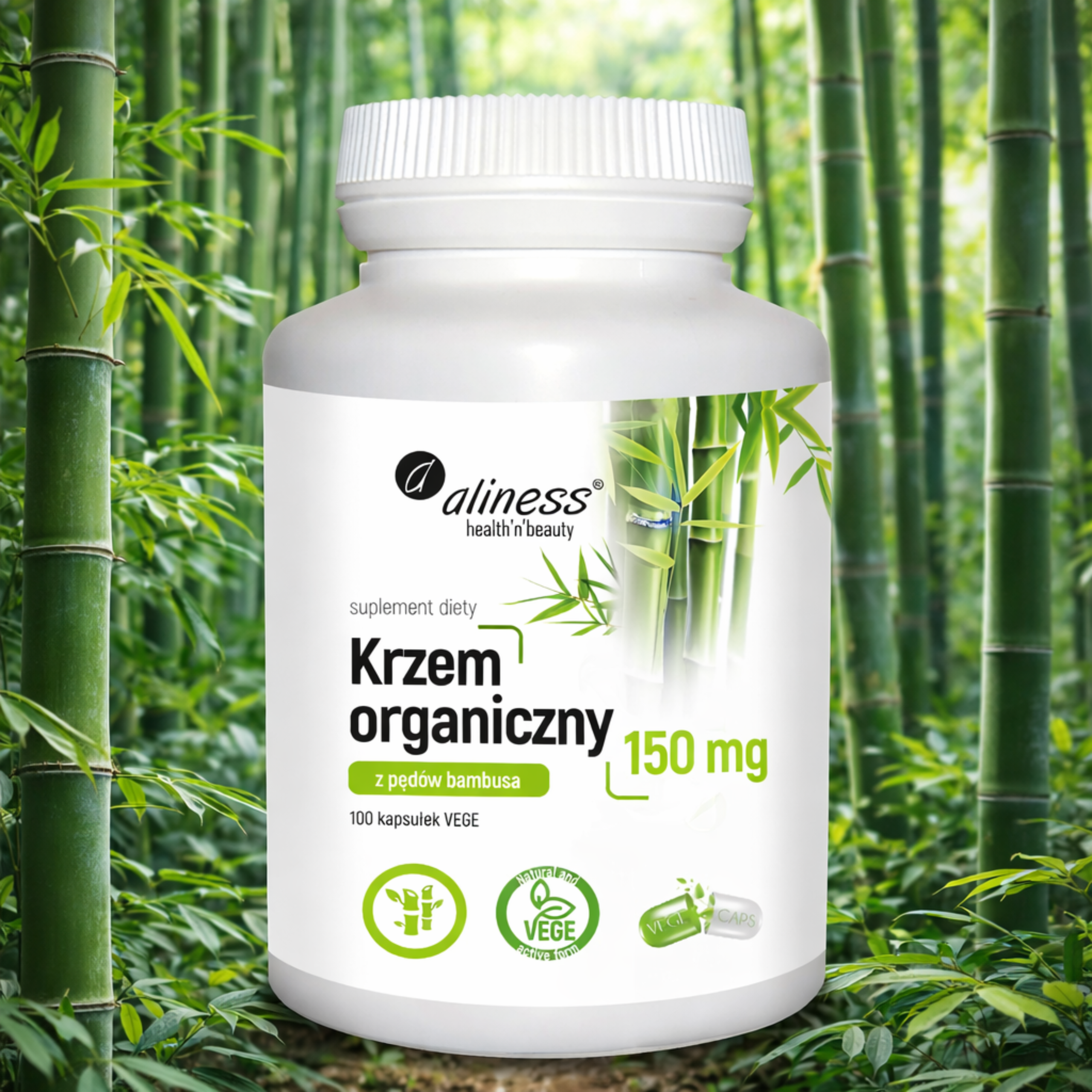 ALINESS - Krzem Organiczny 150mg - 100vcaps.