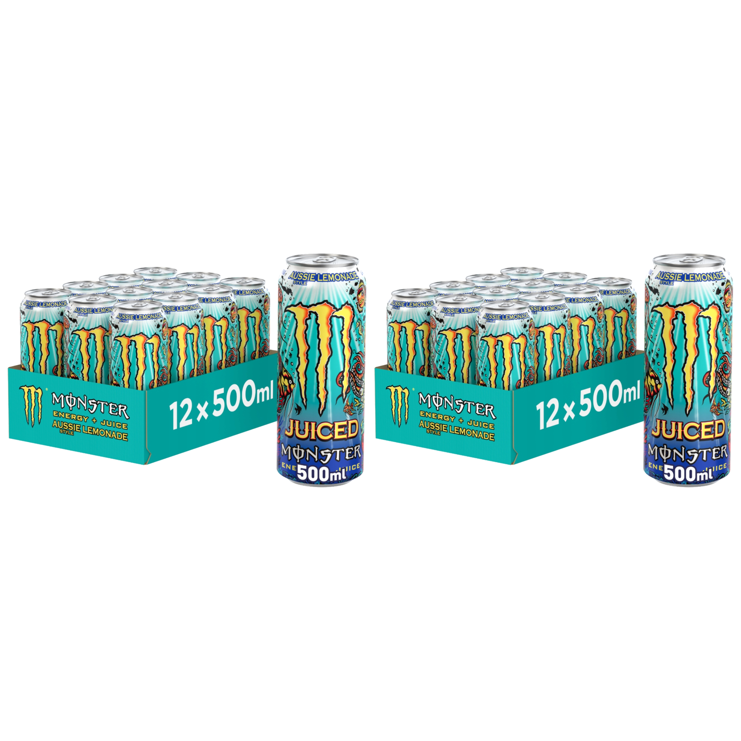 MONSTER Monster Juiced Aussie Lemoniade - 12x 2x 500ml