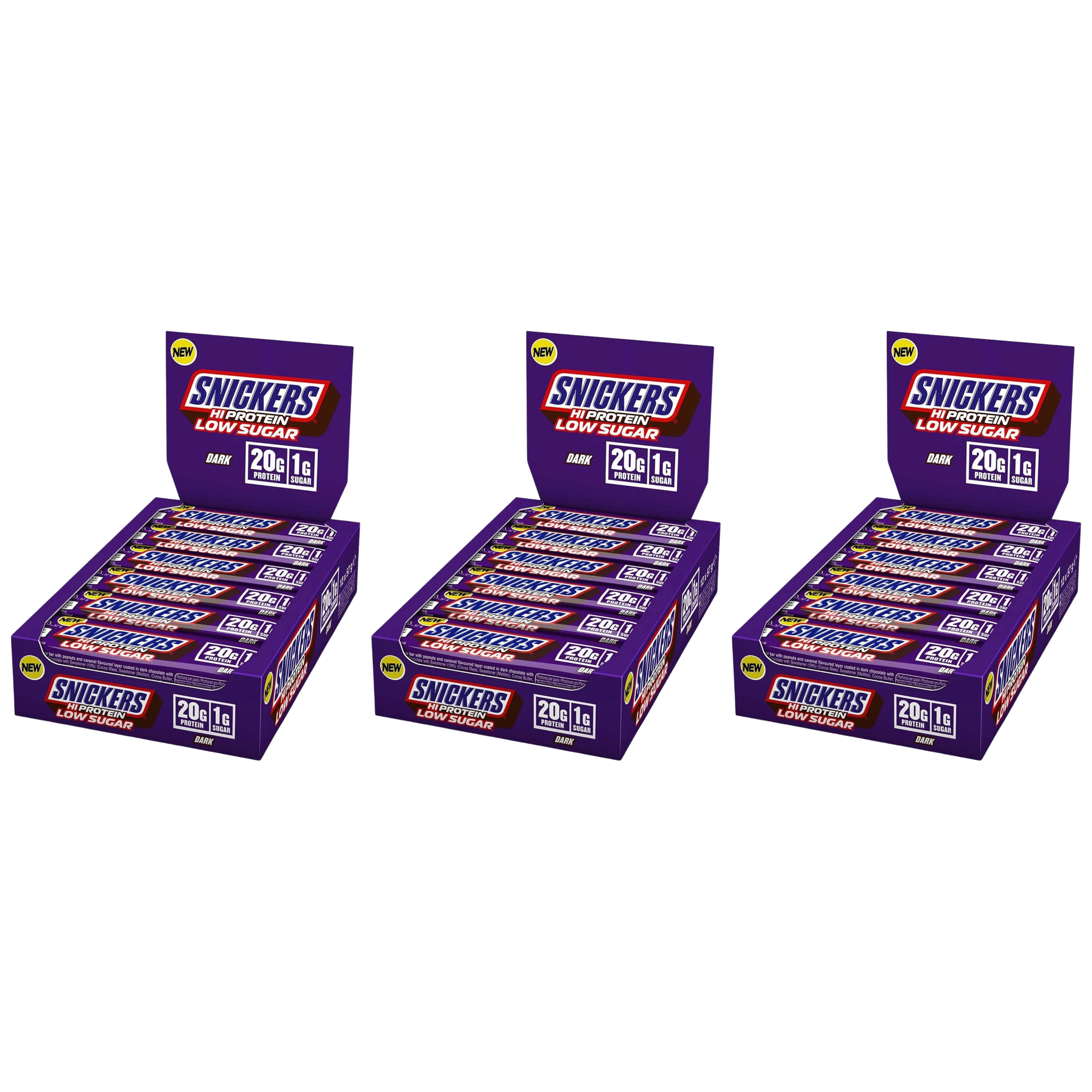 Mars - HIProtein Low Sugar Bar - 3x 57g x12