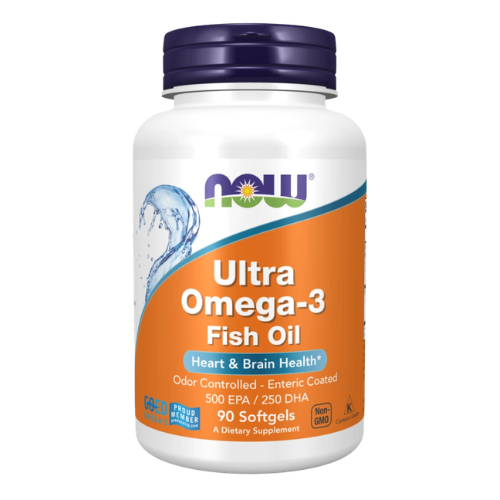 NOW Ultra Omega3 500EPA/250DHA - 2x 90softgels