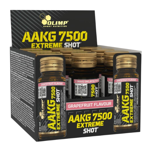 OLIMP - AAKG 7500 Extreme Shot - 9x 2x 25ml - Grapefruit 