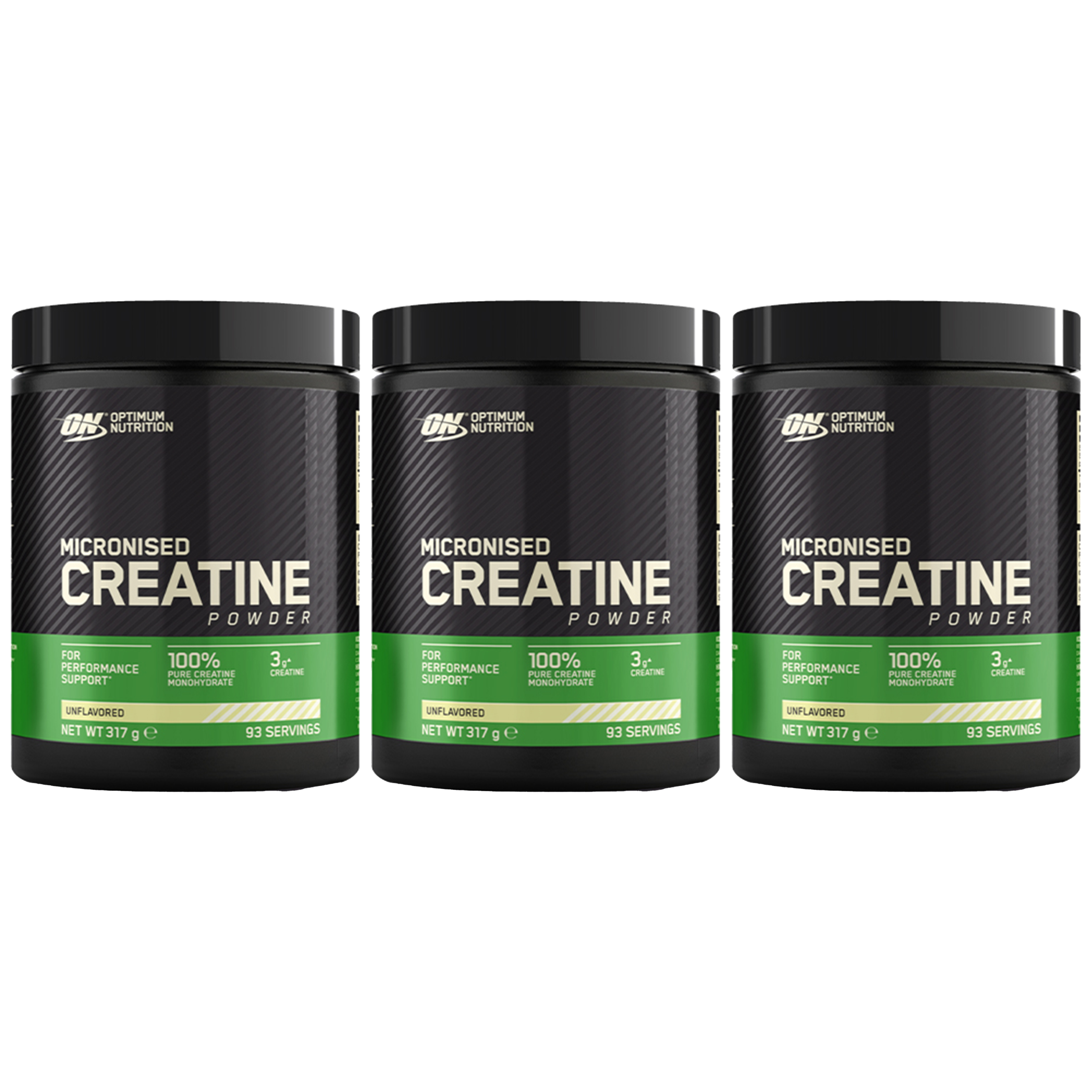 OPTIMUM NUTRITION 100% Creatine - 3x 317g