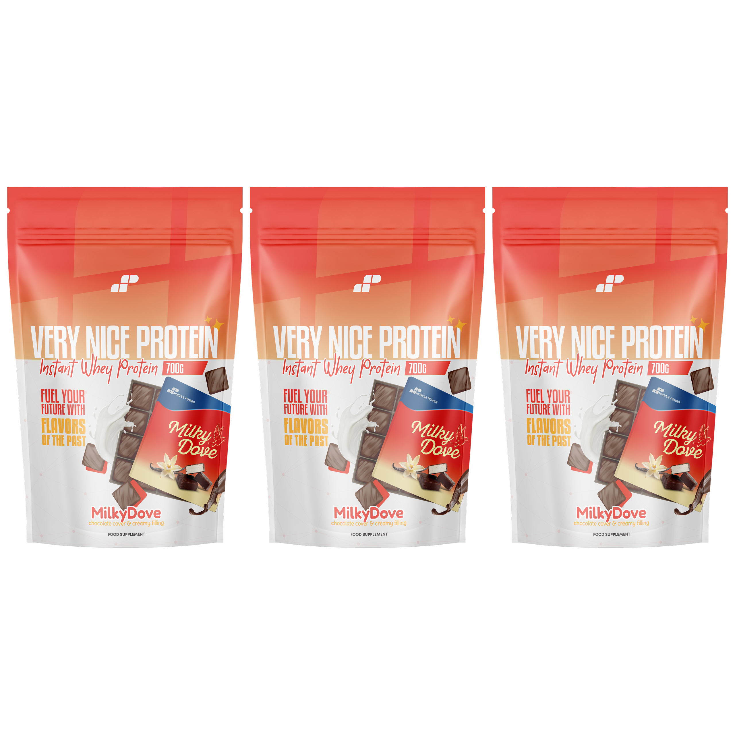 MP NUTRITION Very Nice Protein - 3x 700g