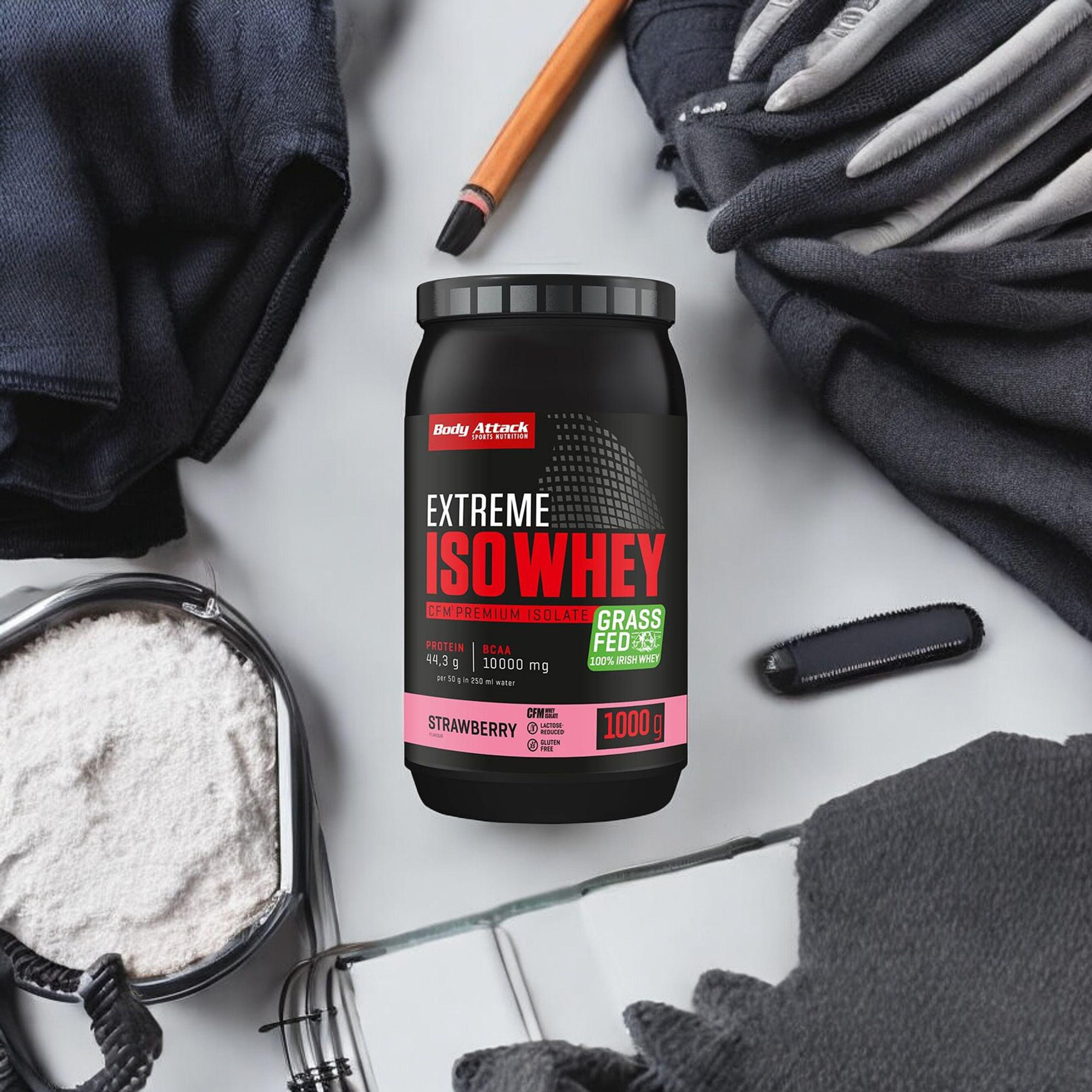 BODY ATTACK Extreme Iso Whey - 3x 1000g