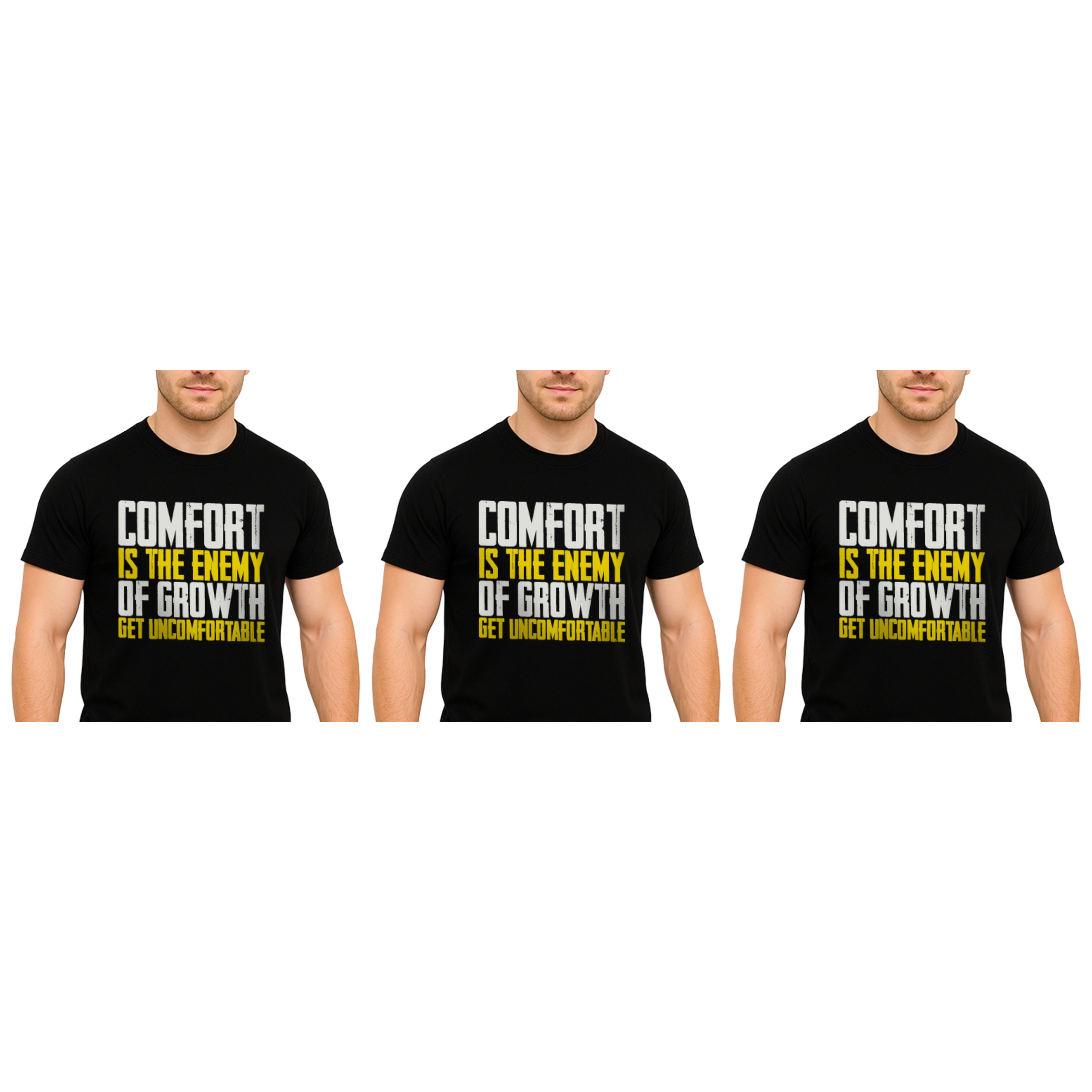 HIRO.LAB T-Shirt Comfort — zestaw 3x