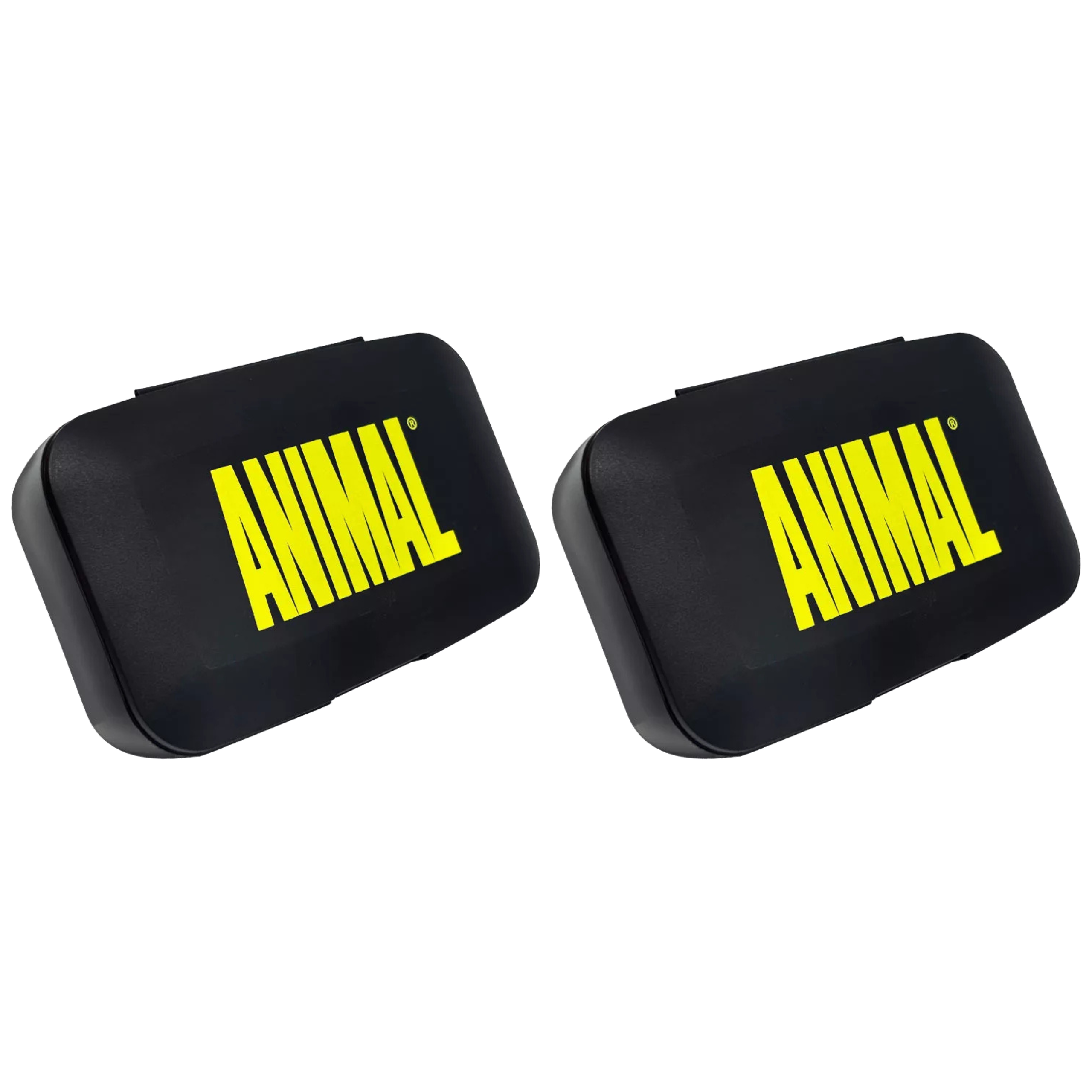 UNIVERSAL - Pill Box Animal - 2x Black Lime