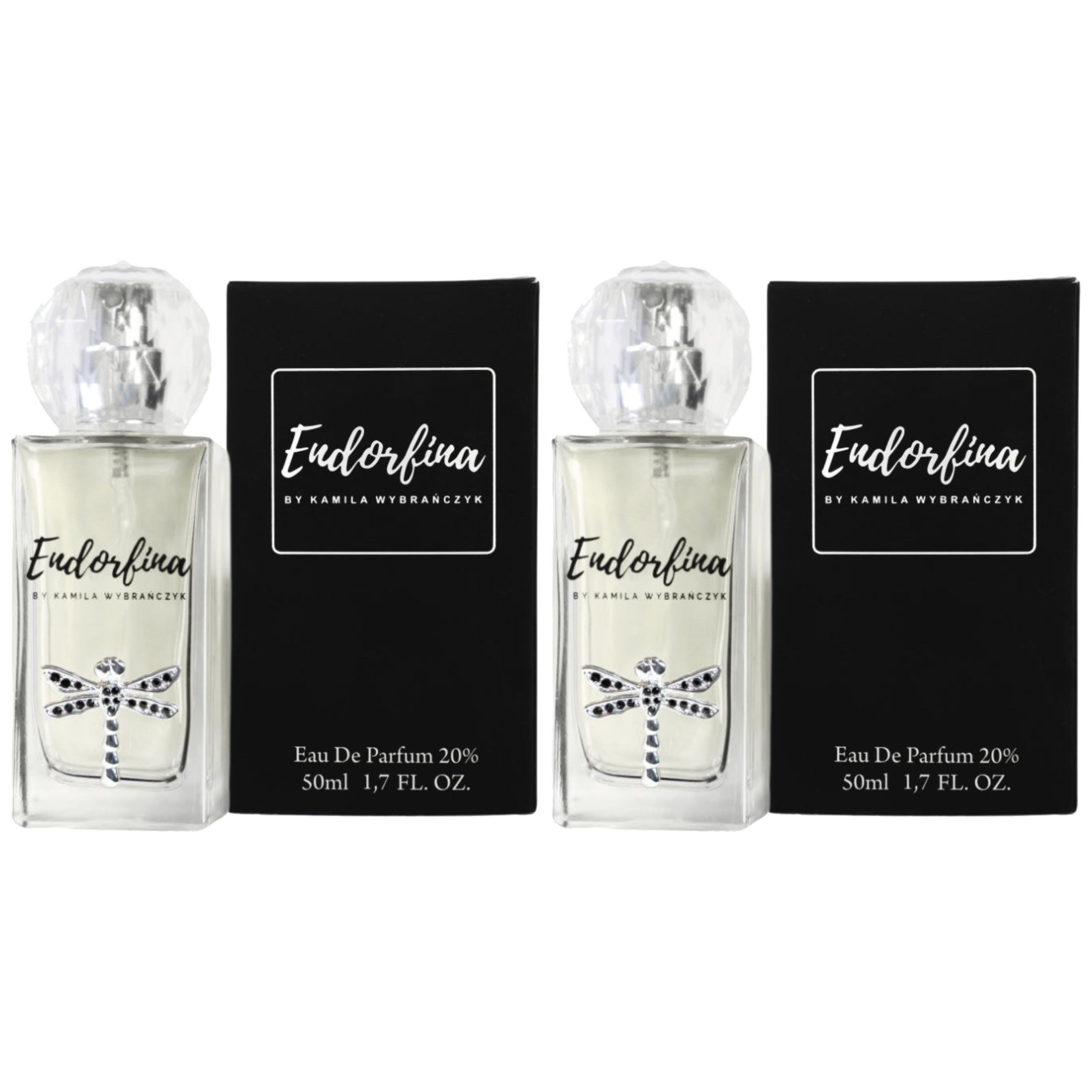 KAMILA WYBRAŃCZYK - Perfumy Endorfina - 2x 50ml