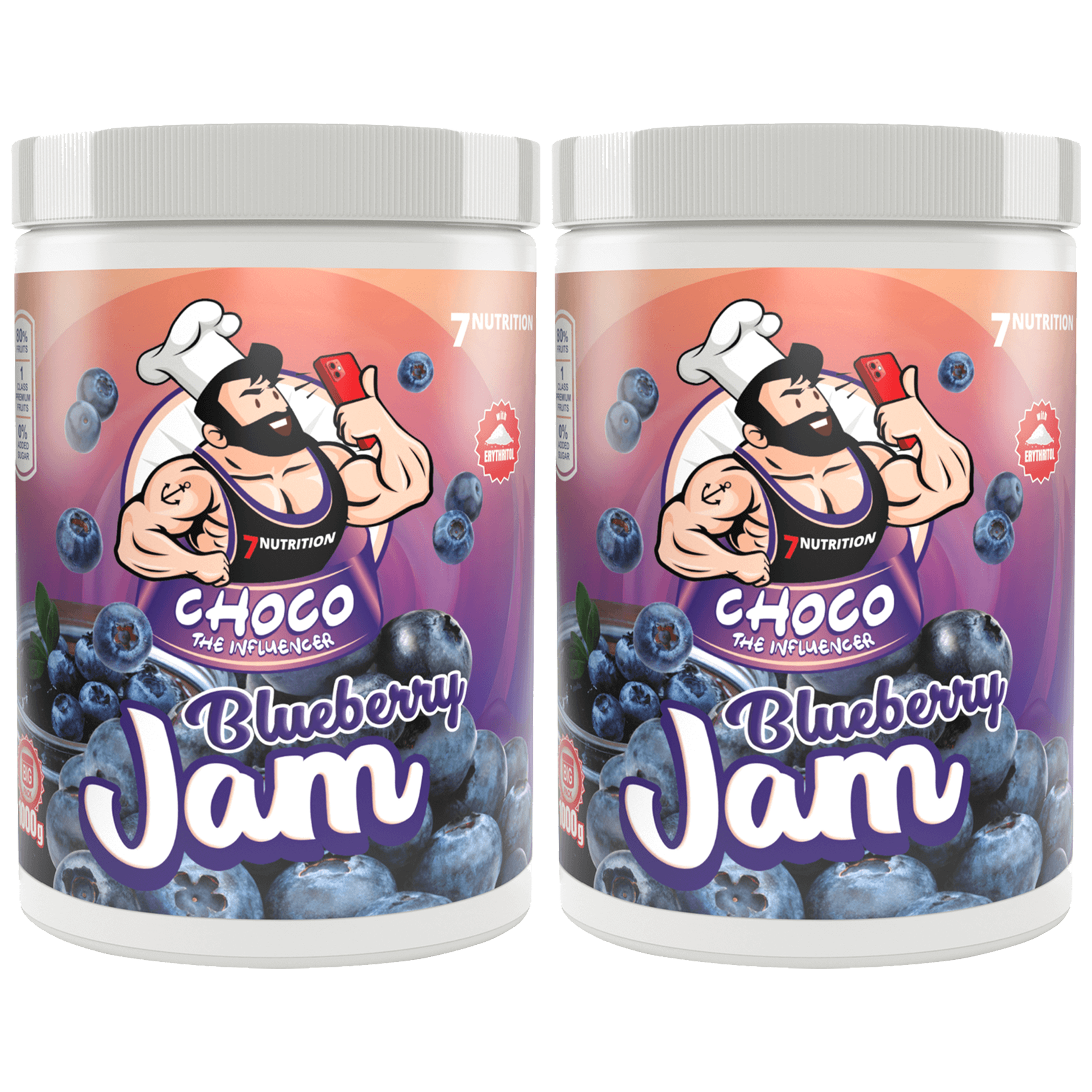 7 NUTRITION Jam - 2x 1000g