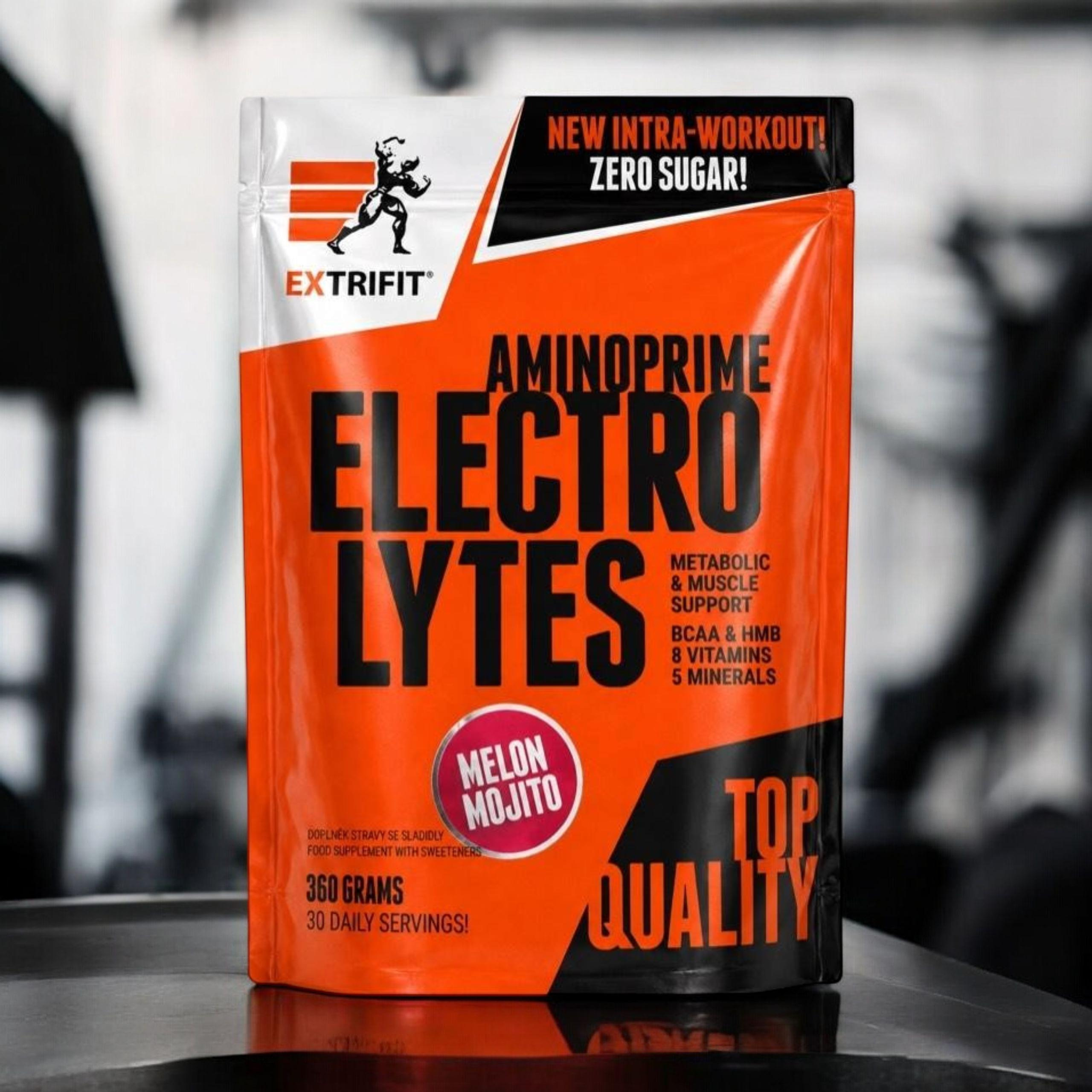 EXTRIFIT - Aminoprime Electrolytes - 3x 360g - Melon Mojito