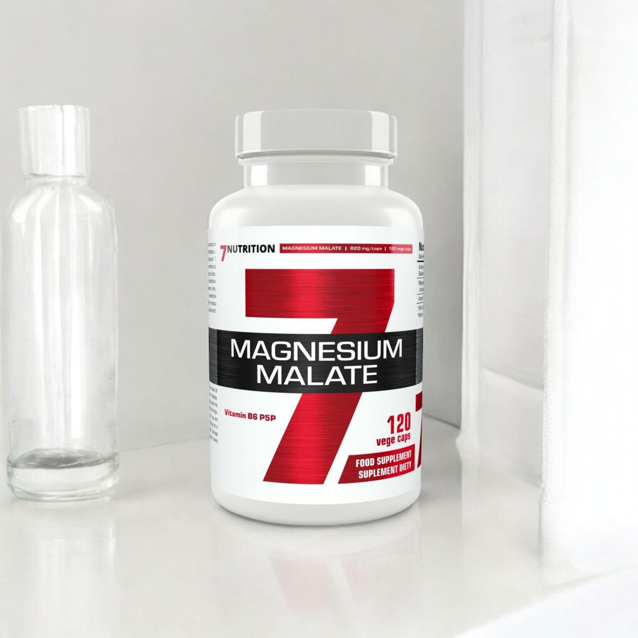 7 NUTRITION - Magnesium Malate - 2x 120vcaps.