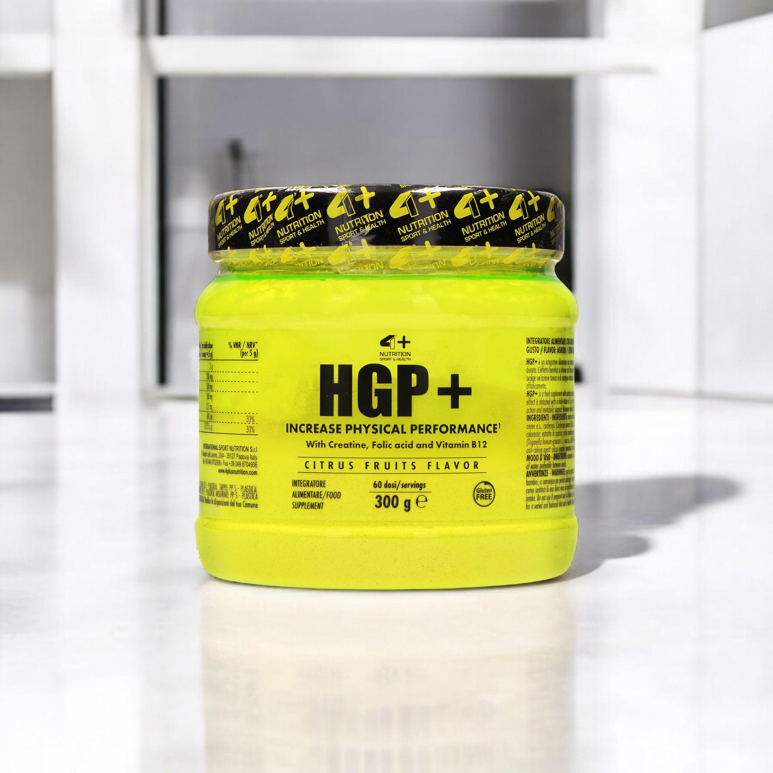 4+ NUTRITION HGP+ - 3x 300g - Citrus Fruits