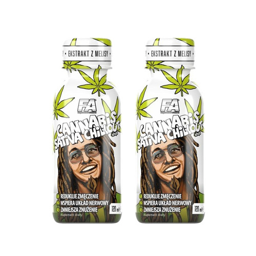 FITNESS AUTHORITY - Cannabis Sativa Chillout Shot - 2x 120ml - Konopia