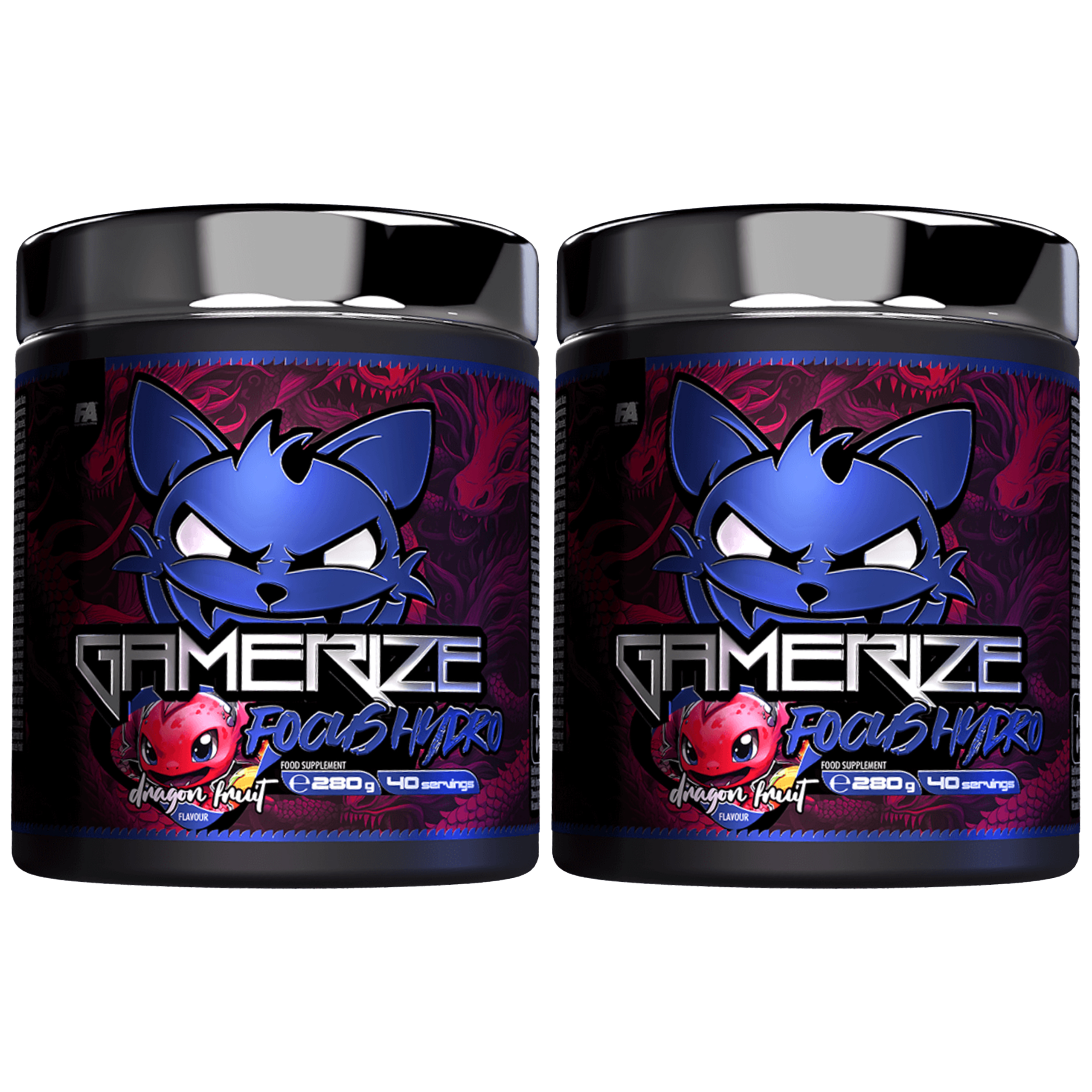FITNESS AUTHORITY - Gamerize Focus Hydro - 2x 280g