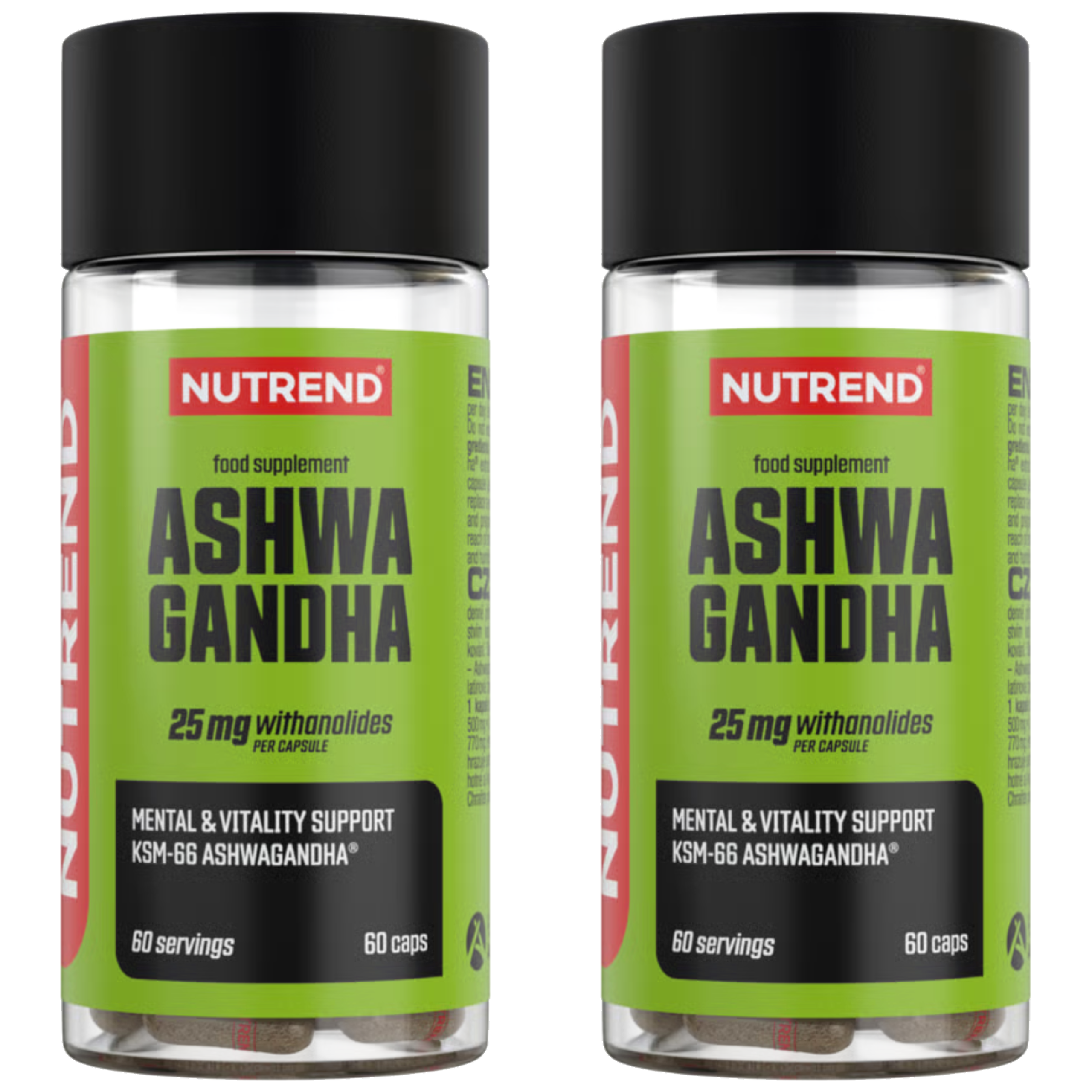NUTREND - Ashwagandha - 2x 60caps.