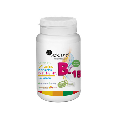 ALINESS - Witamina B Complex B-15 Methyl - 100vcaps.