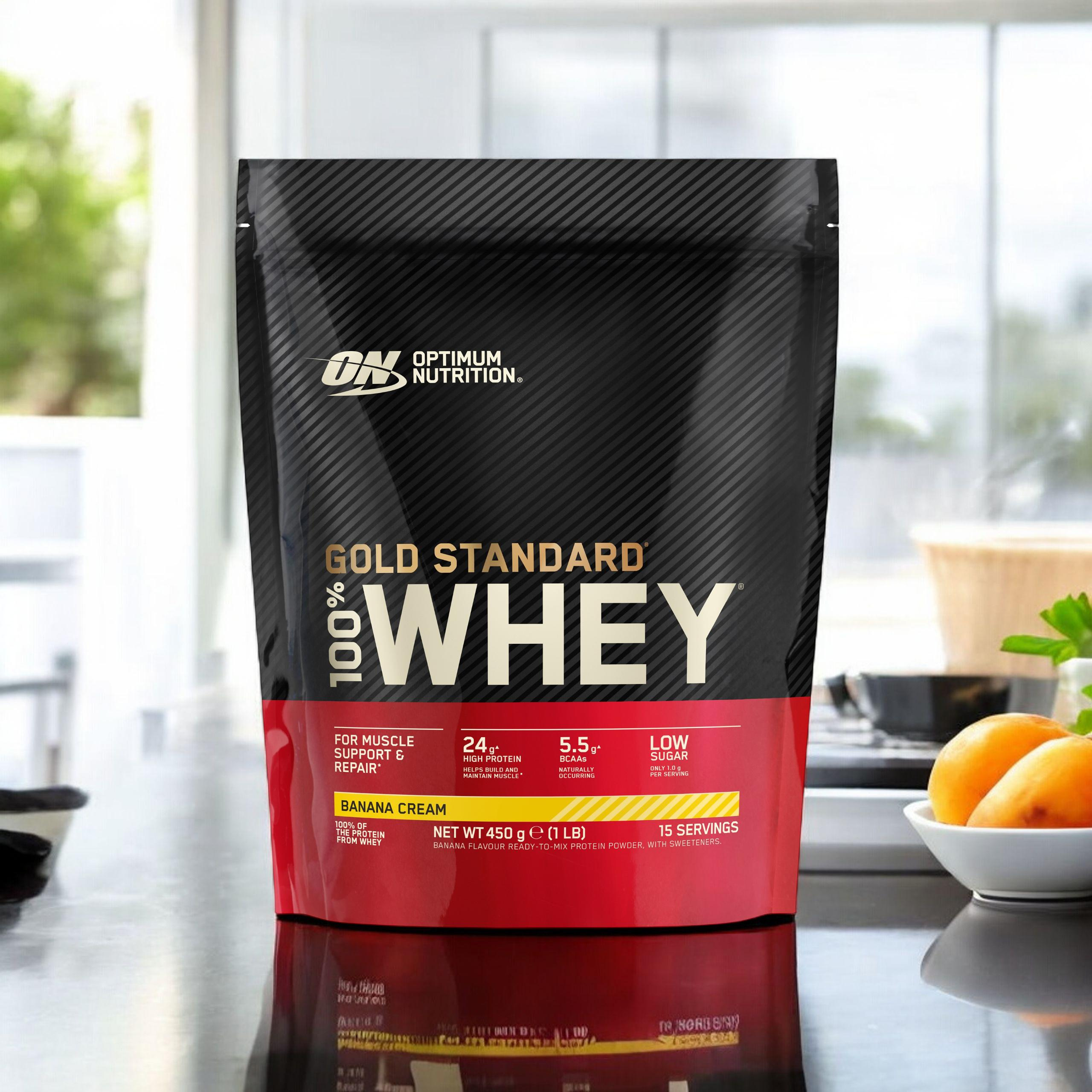 OPTIMUM NUTRITION Whey Gold Standard Bag - 3x 450g