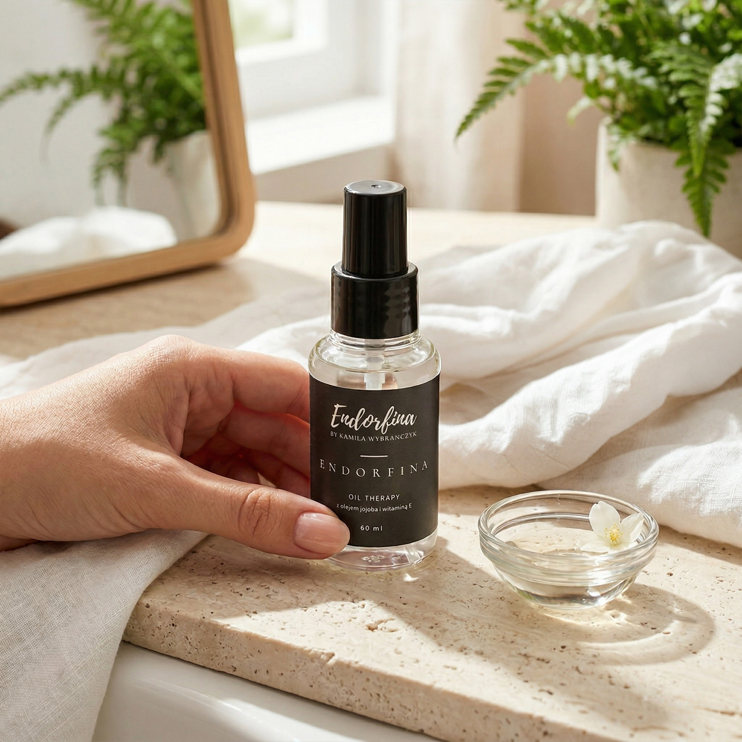 KAMILA WYBRAŃCZYK - Endorfina Olejek Pielęgnacyjny do Włosów - 60ml