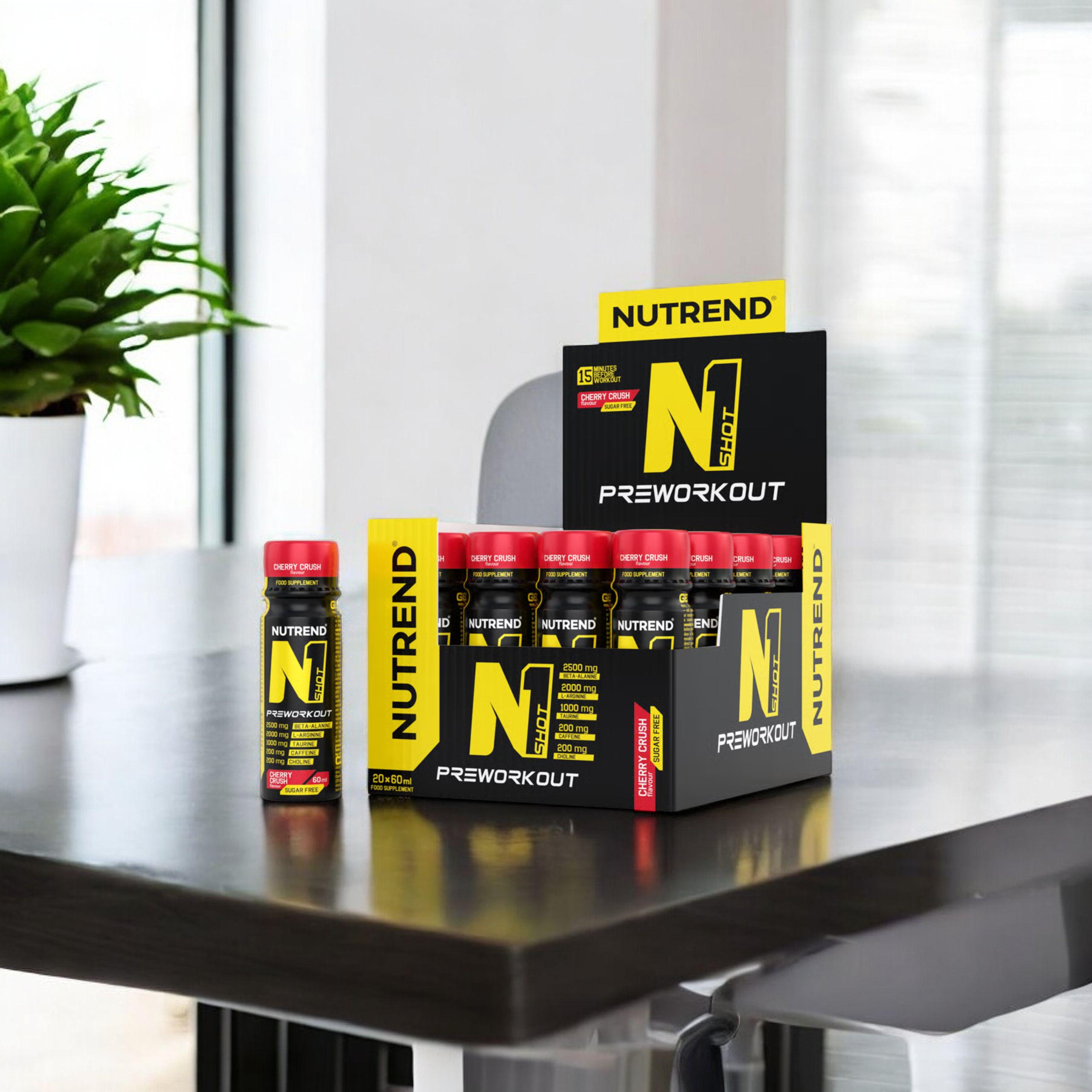 NUTREND - Shot PreWorkout - 20x 3x 60ml