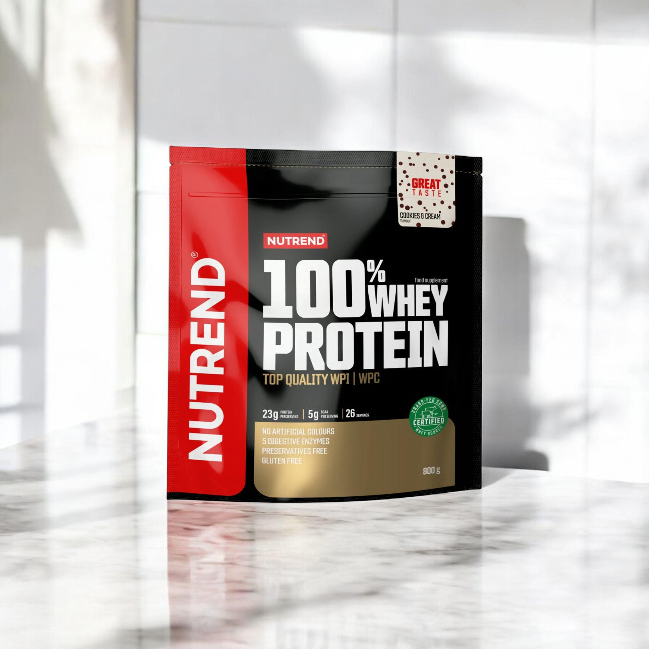 NUTREND - 100% Whey Protein - 3x 800g