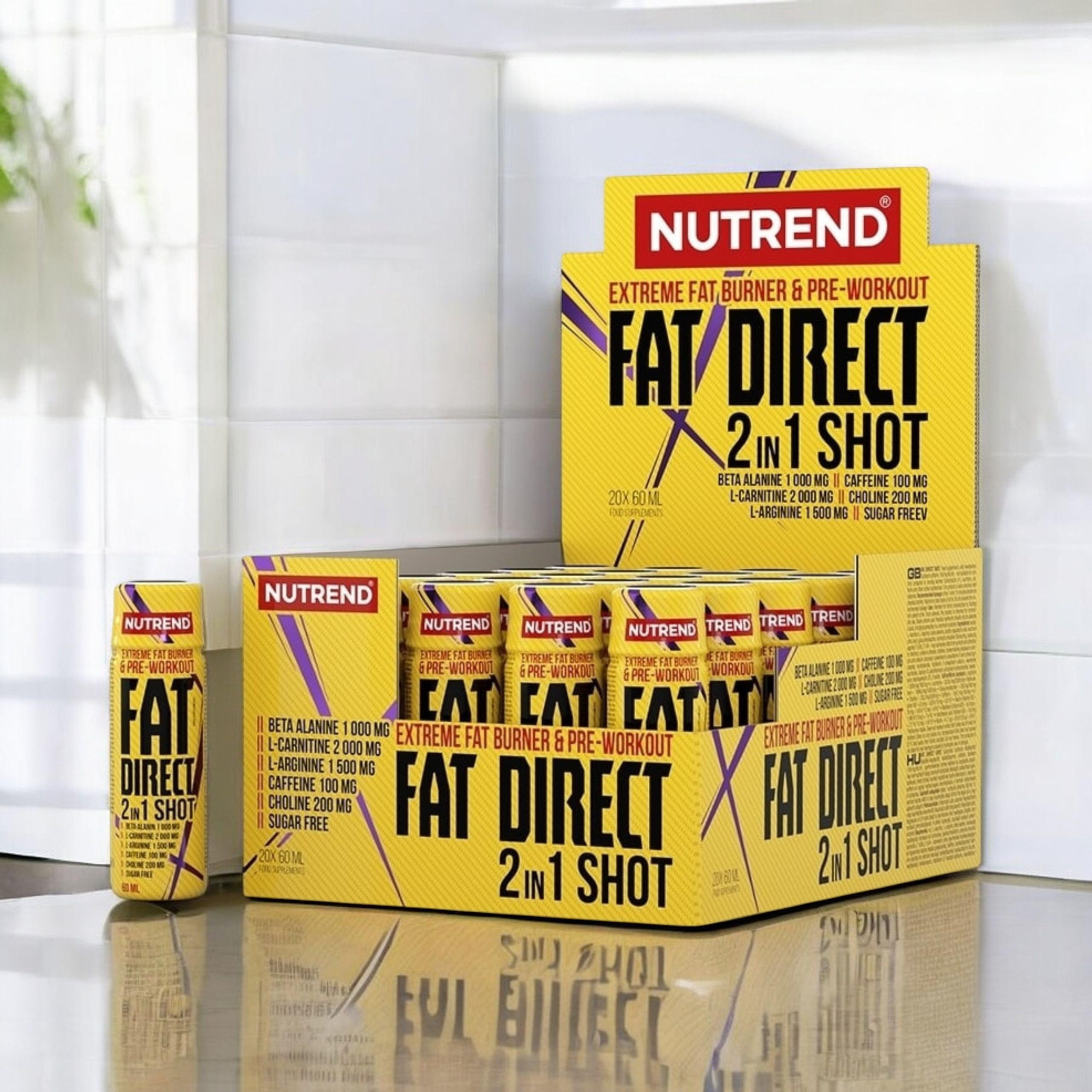 NUTREND - Fat Direct 2in1 Shot - 3x 60ml x20