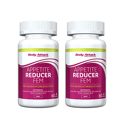 BODY ATTACK Appetite Reducer FEM - 2x 60vcaps