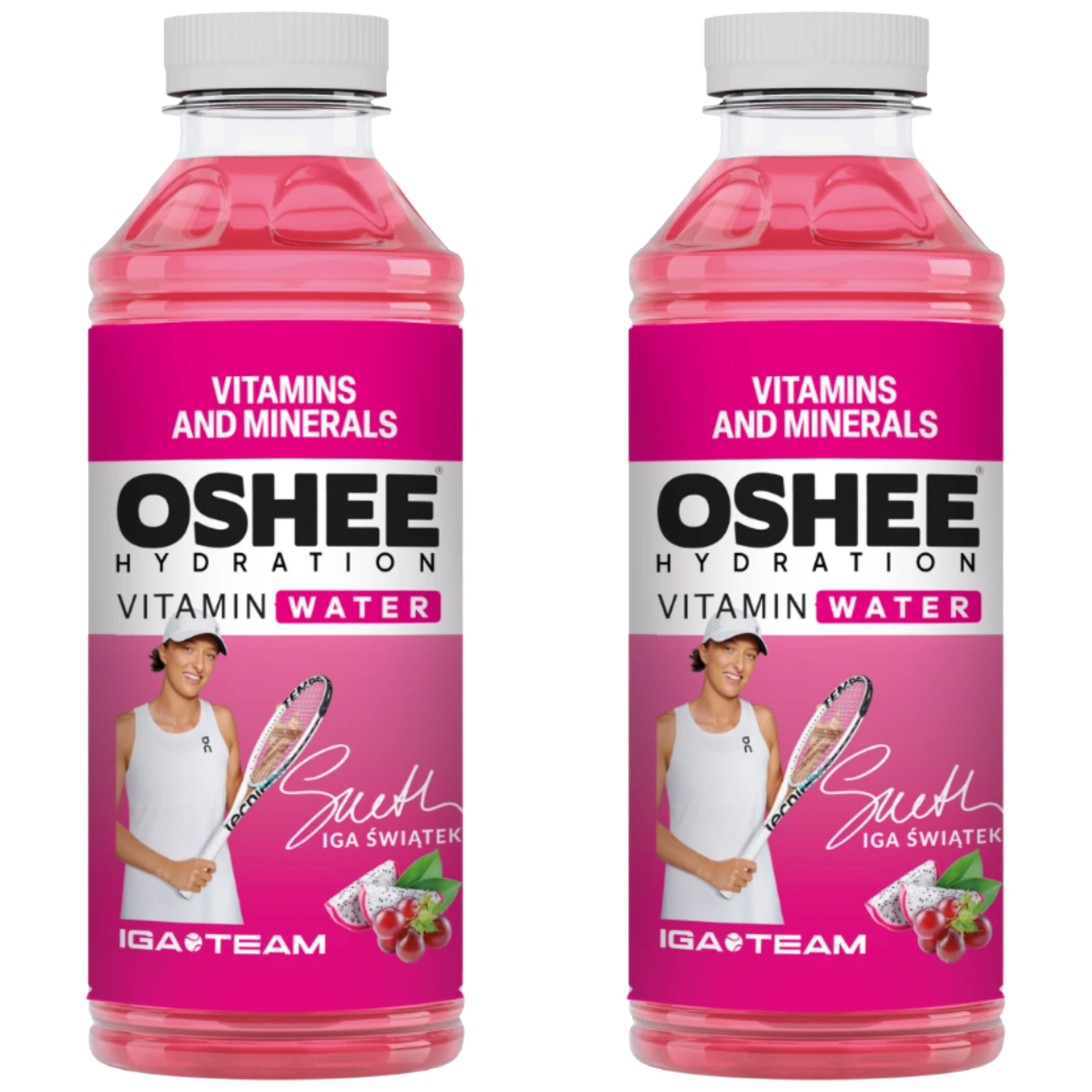 OSHEE - Vitamin Water WitaiMin - 2x 555ml - DragonFruit