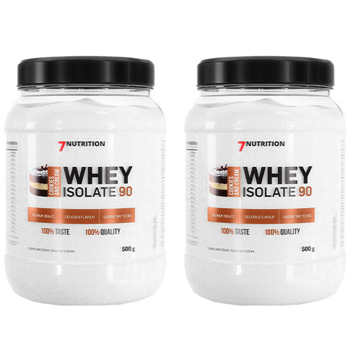 7 NUTRITION Whey Isolate 90 - 2x 500g