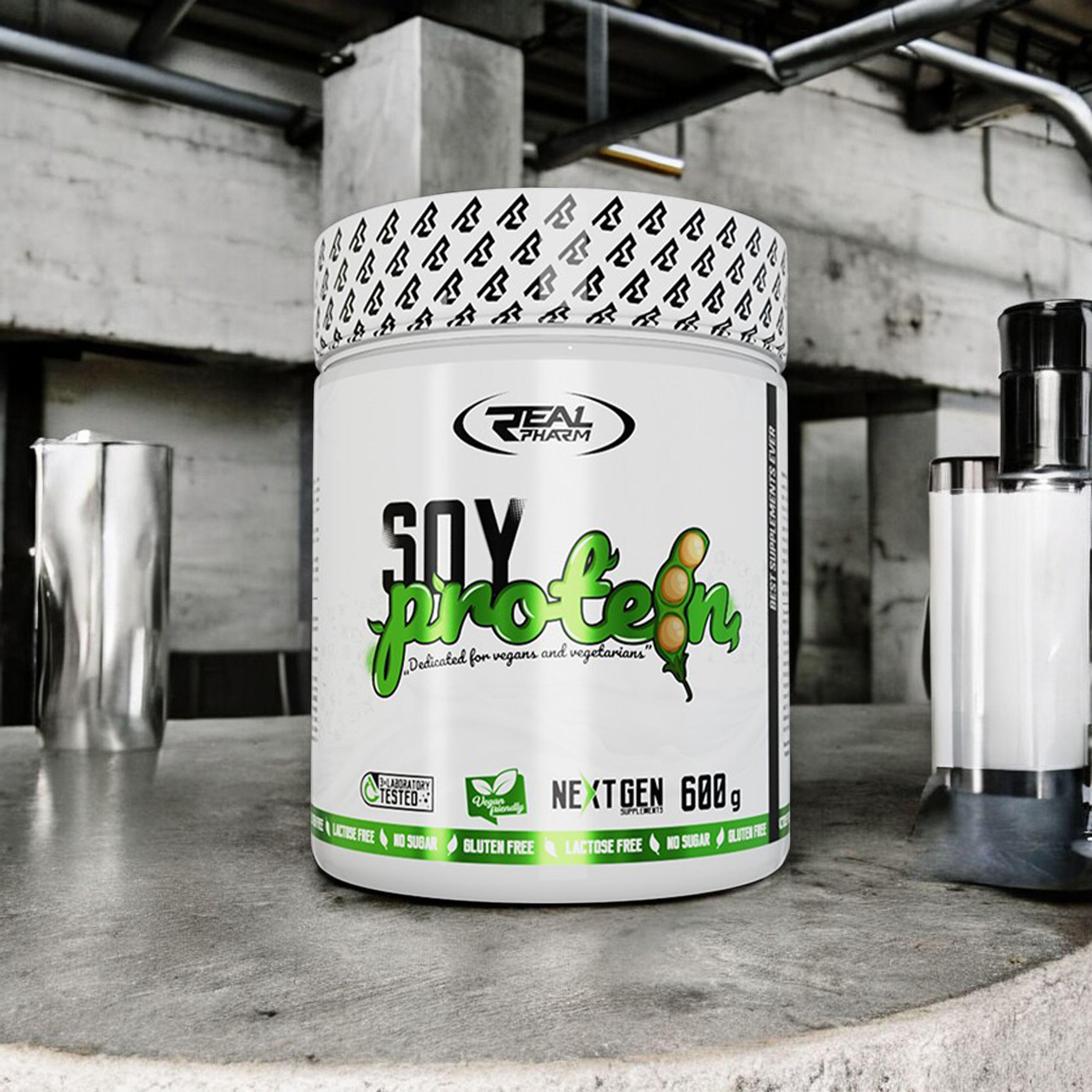 REAL PHARM Soy Protein - 2x 600g