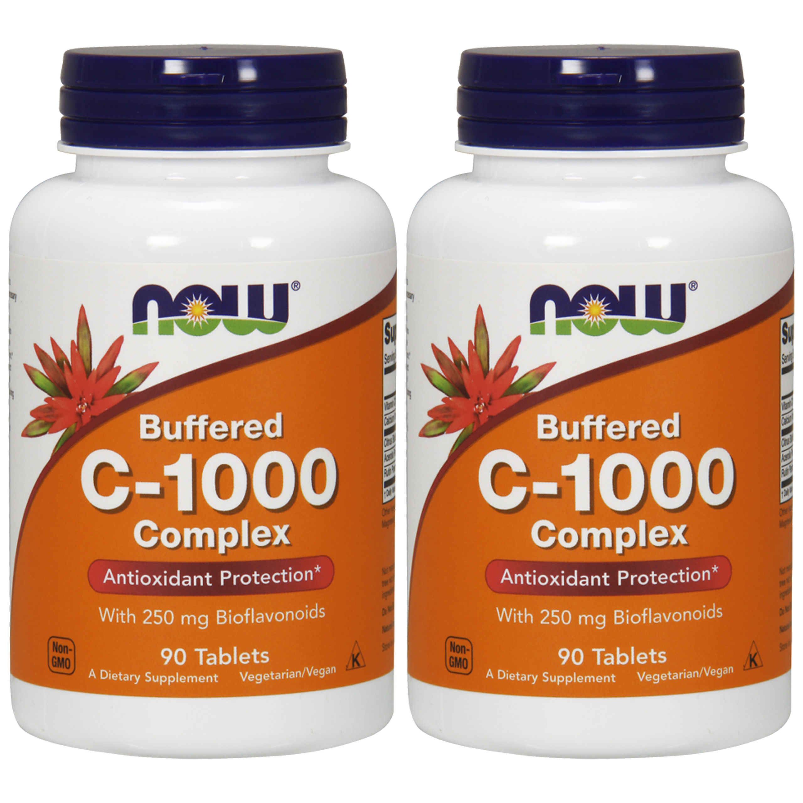 NOW Vitamin C-1000 Complex Buffered - 2x 90tab