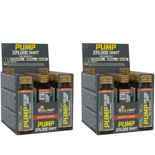 OLIMP - Pump Xplode Shot - 9x 2x 60ml - Orange