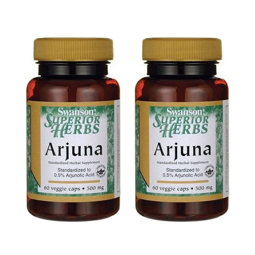 SWANSON Arjuna 500mg - 2x 60vcaps