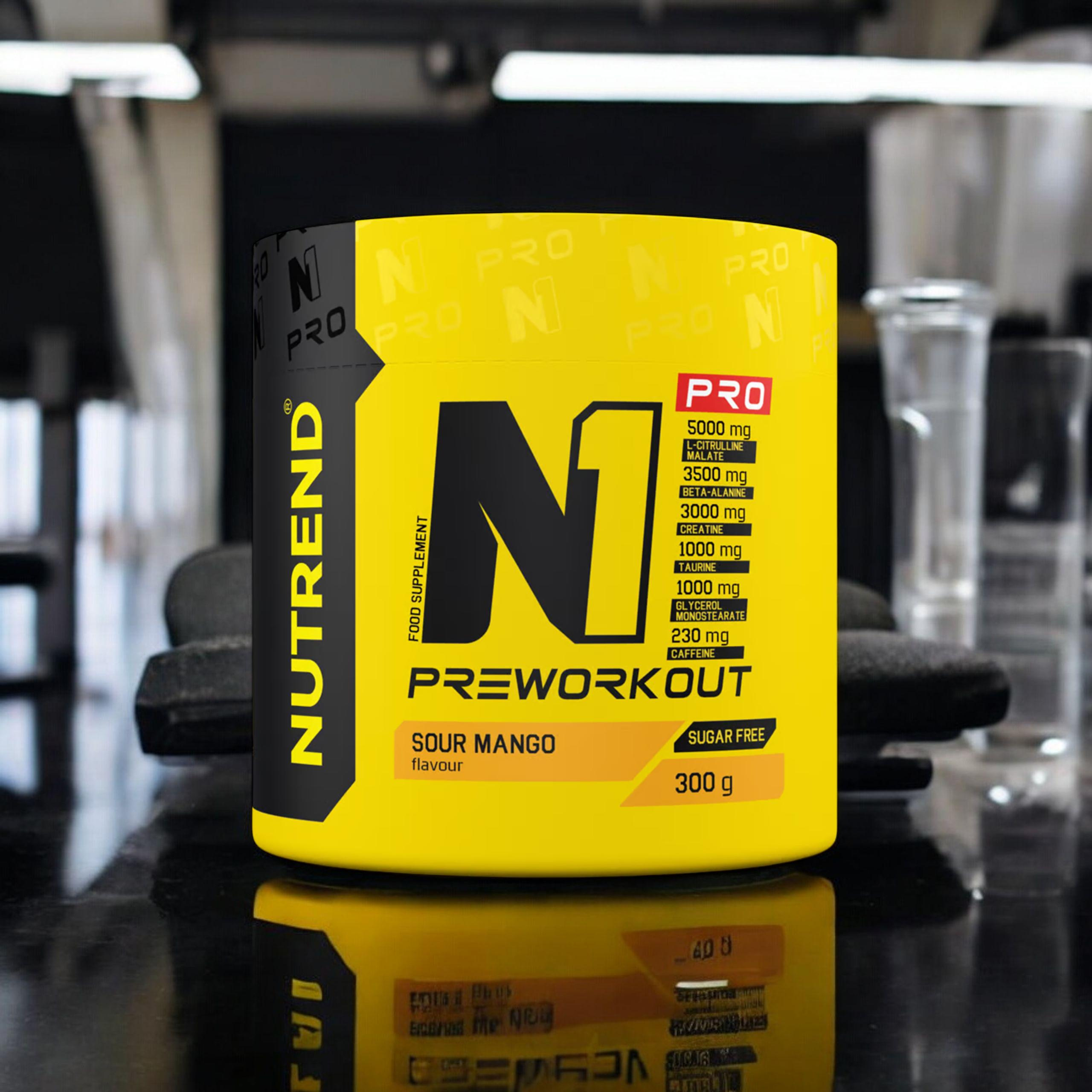NUTREND N1 PRO PreWorkout - 2x 300g