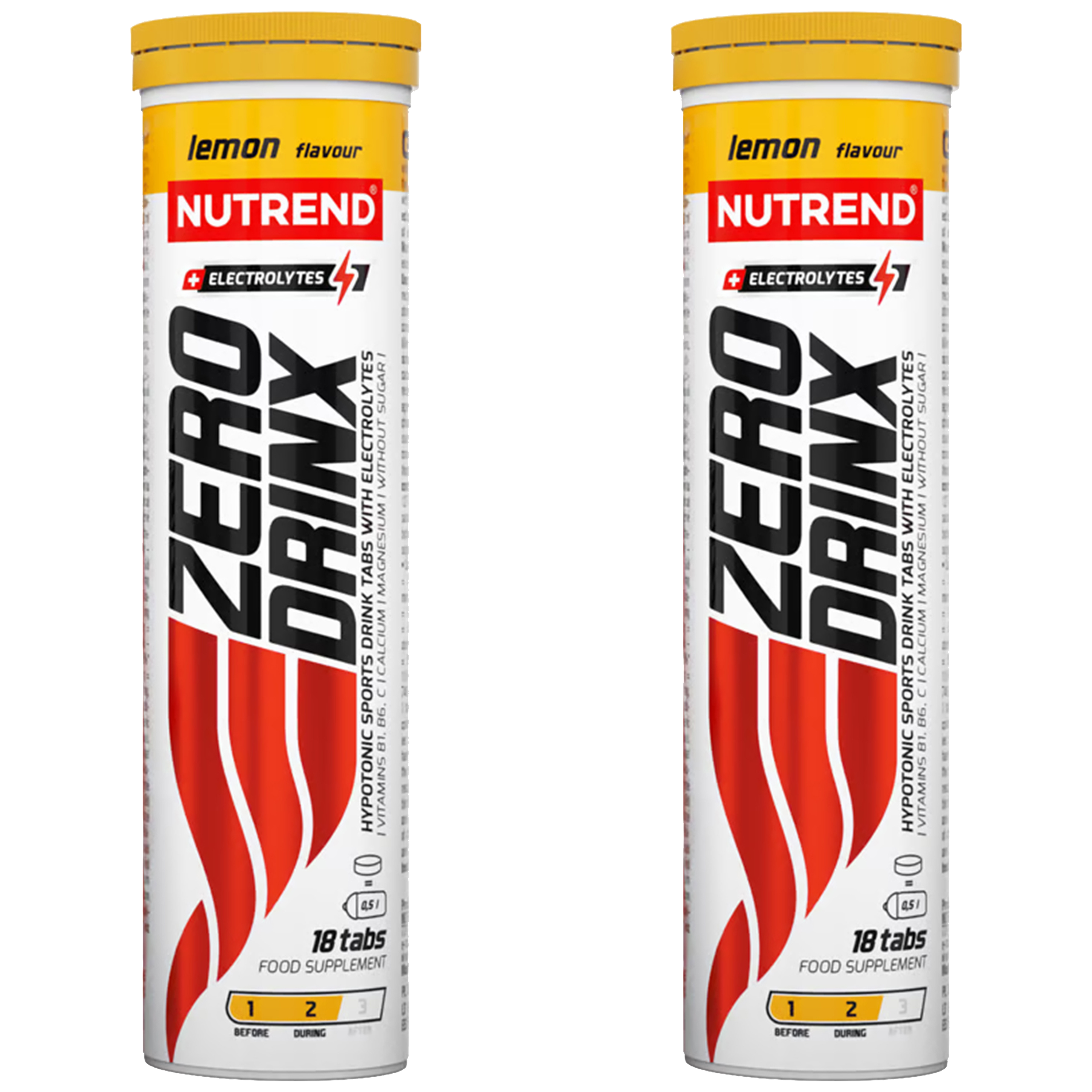 NUTREND - Zero Drink - 18tabs. - 2x Lemon