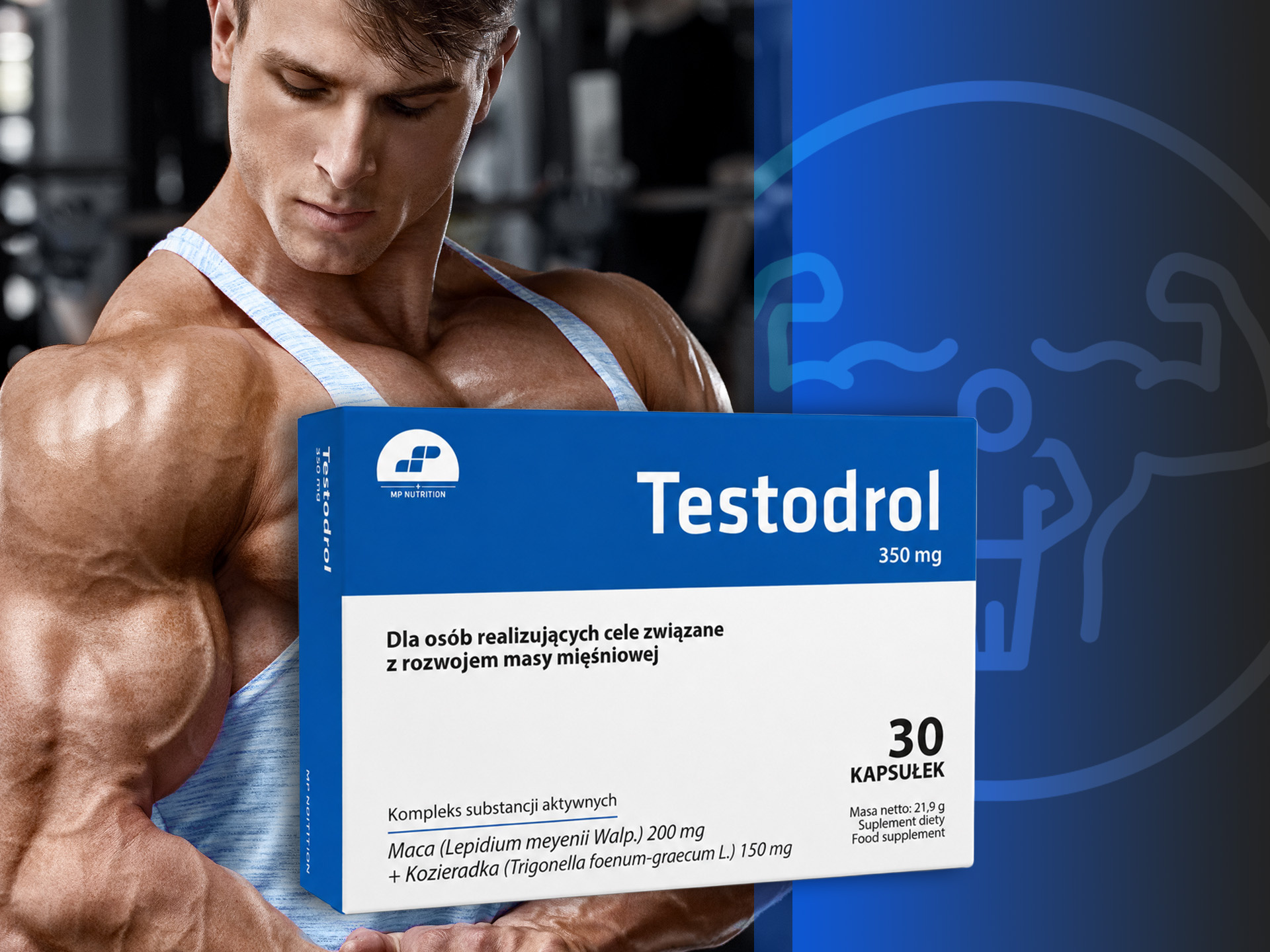 MP NUTRITION Testodrol - 30caps
