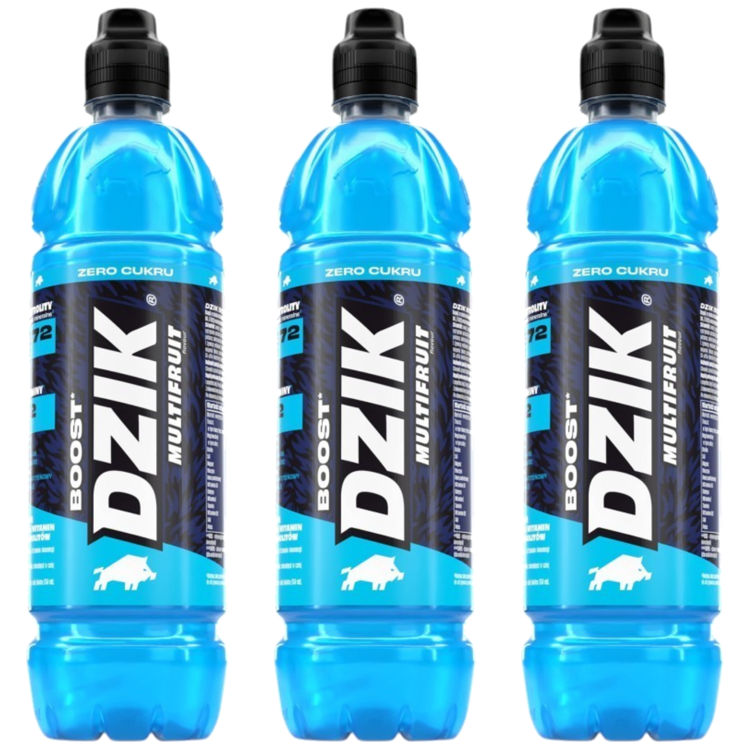 DZIK - Vitamin Boost - 3x 750ml - Multifruit