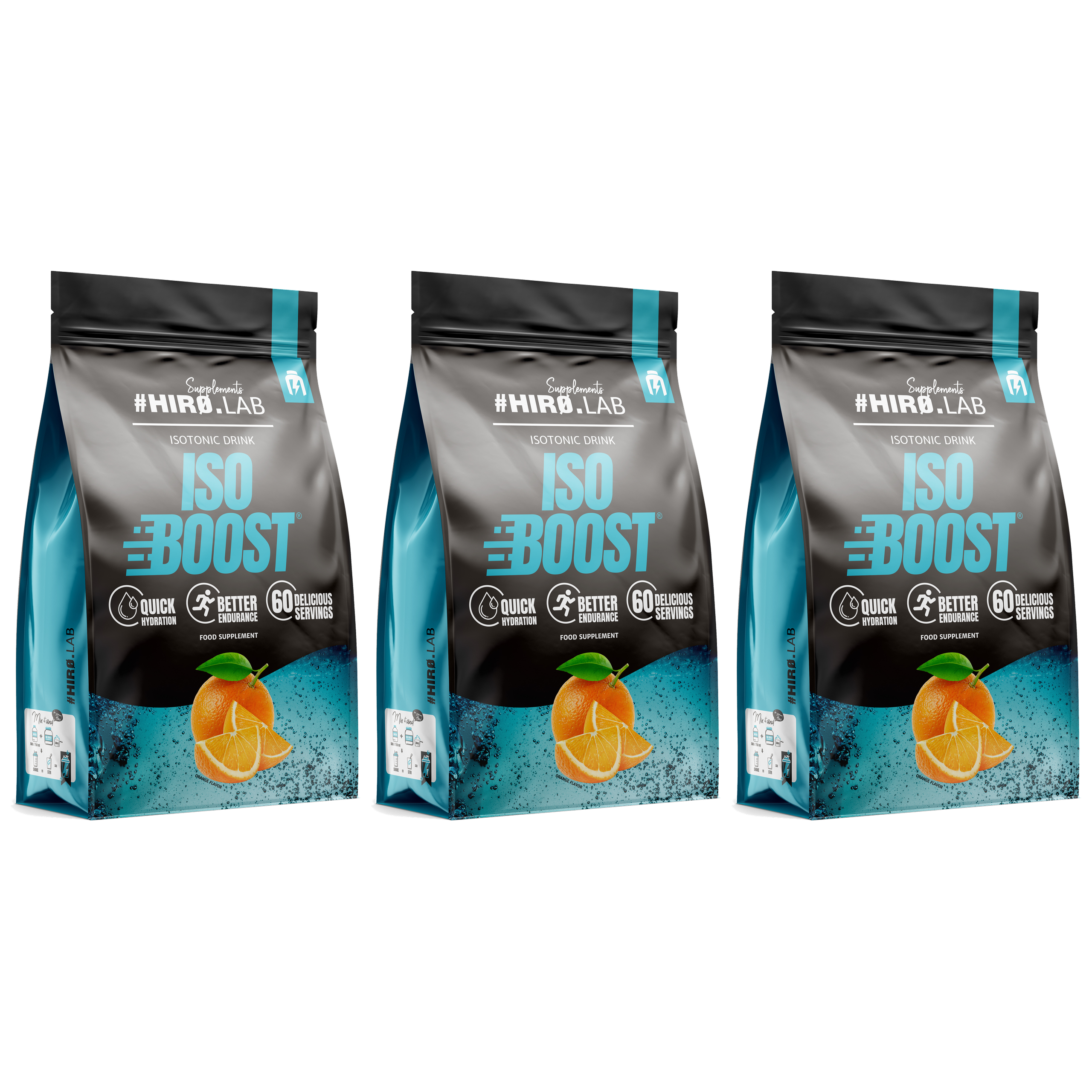 HIRO.LAB Iso Boost - 3x 1500g