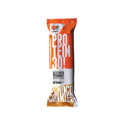 EXTRIFIT Protein Bar 30! - 80g - Choco Cookies