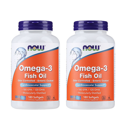 NOW Omega-3 180 EPA / 120 DHA - 2x 180softgels