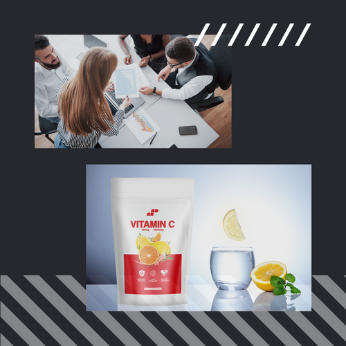 MP NUTRITION 100% Vitamin C 1000mg - 1000g - Witamina C - WYPRZEDAŻ - 07-11