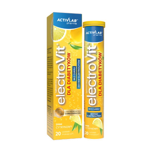 ACTIVLAB PHARMA - ElectroVit dla Diabetyków - 20tabs. - 3x Lemon