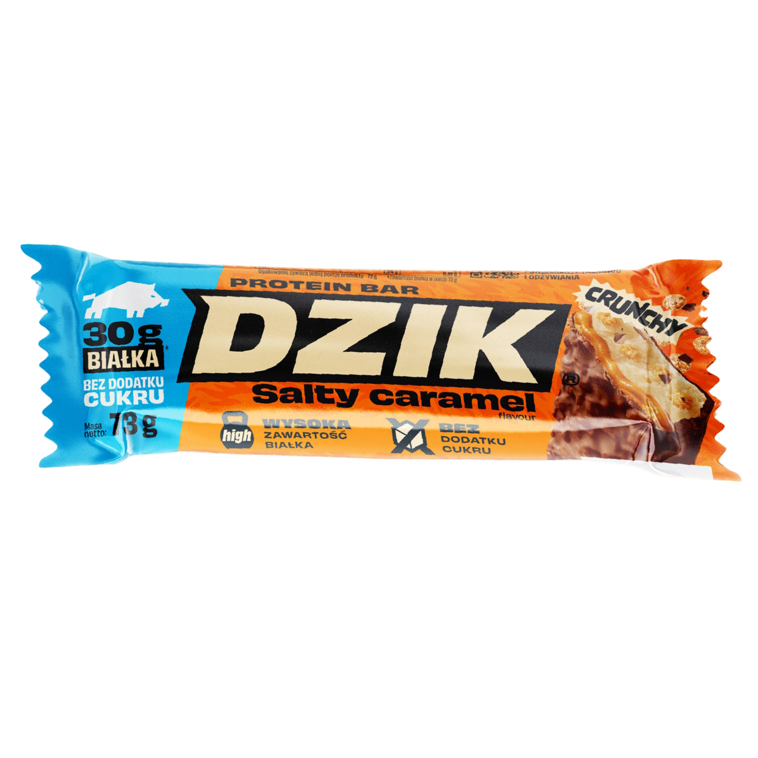 DZIK - Protein Bar Crunchy - 24x 3x 70g