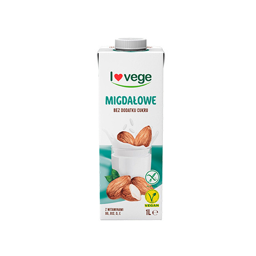 SANTE Napój Lovege Migdałowy Bez Cukru - 1000ml