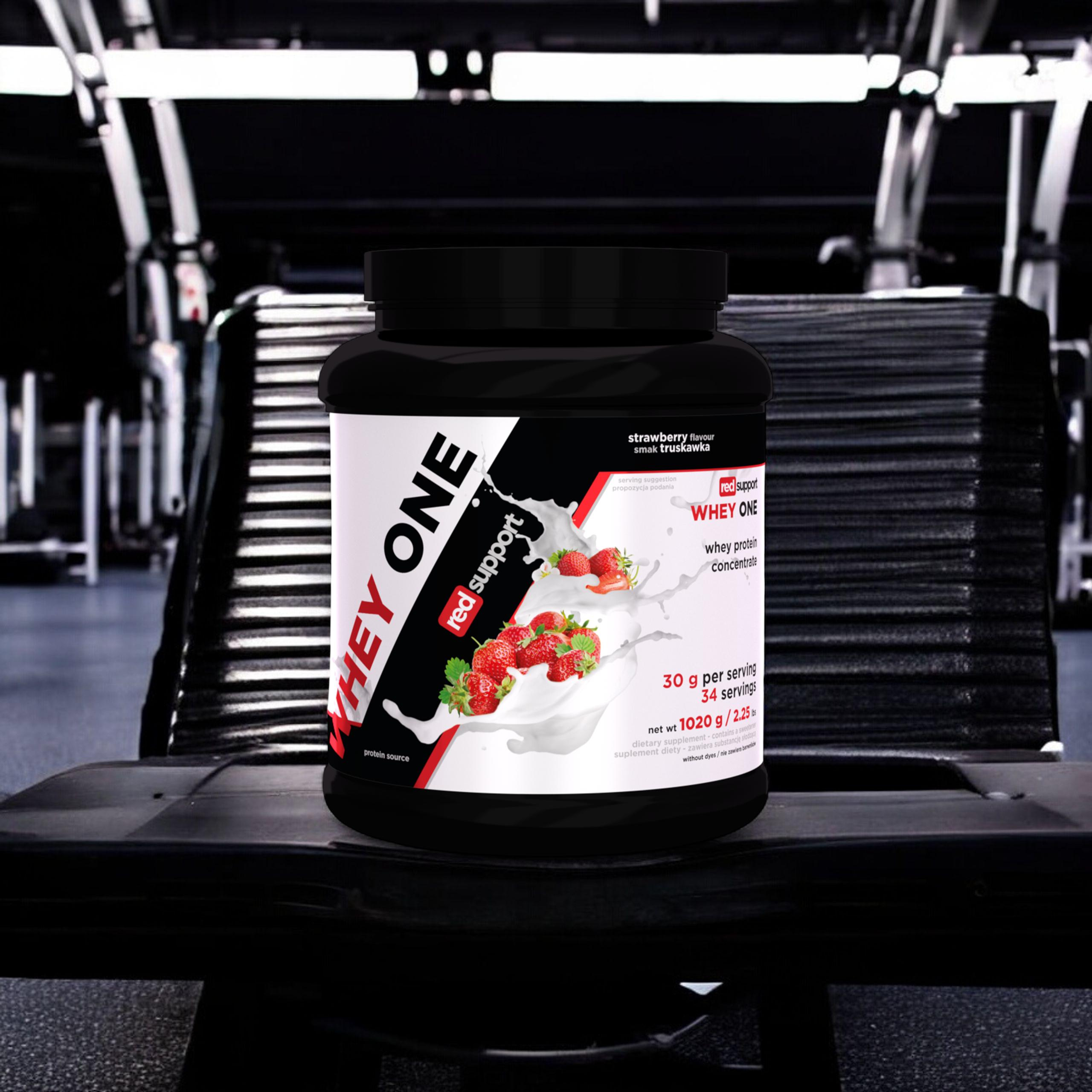 RED SUPPORT Whey One - 1020g - WYPRZEDAŻ - 30-04