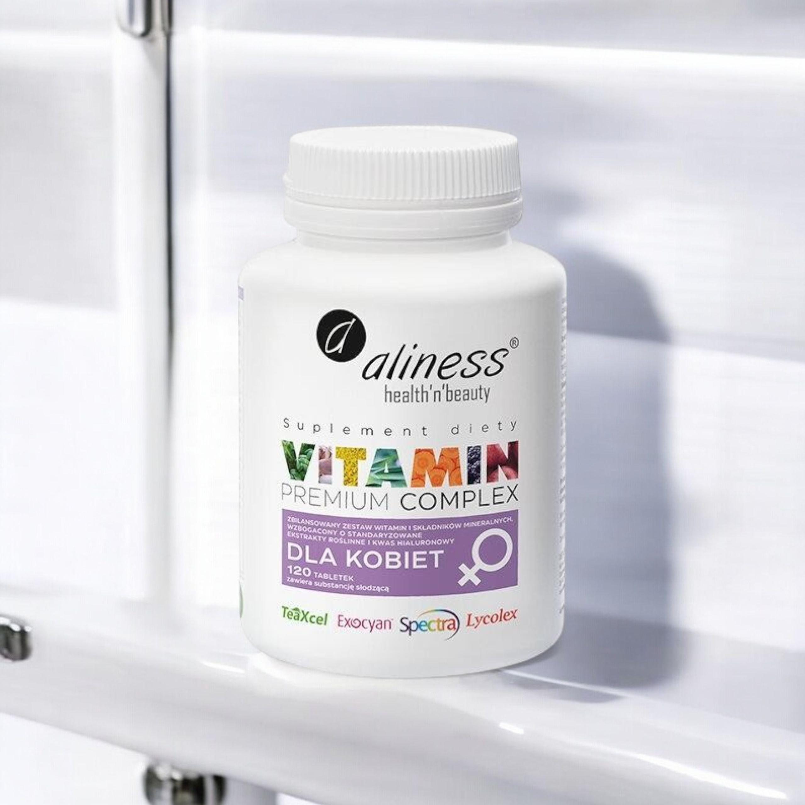 ALINESS - Premium Vitamin Complex for Women - 3x 120tabs.