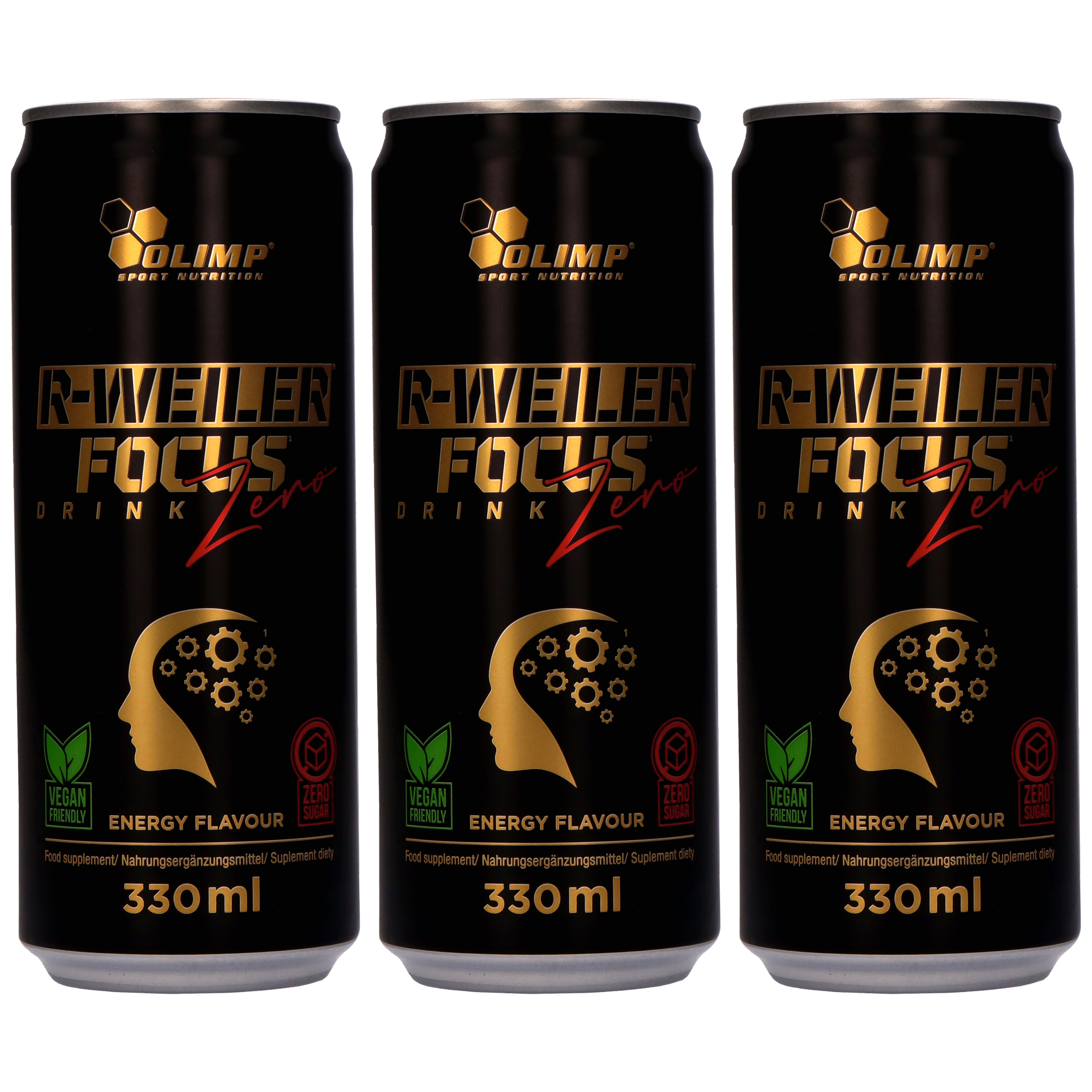 OLIMP R-Weiler Focus Drink Zero - 3x 330ml