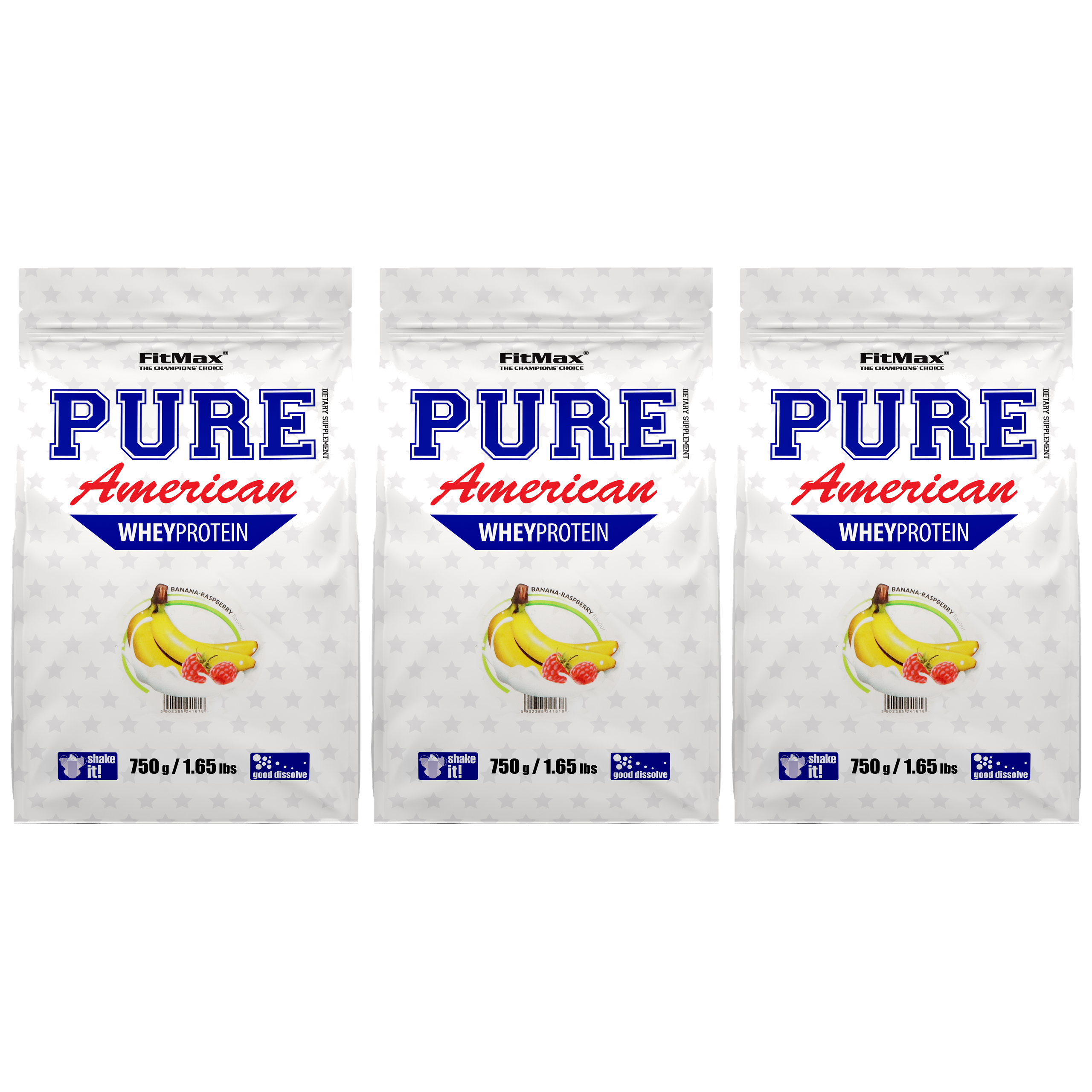 FITMAX Pure American - 3x 750g