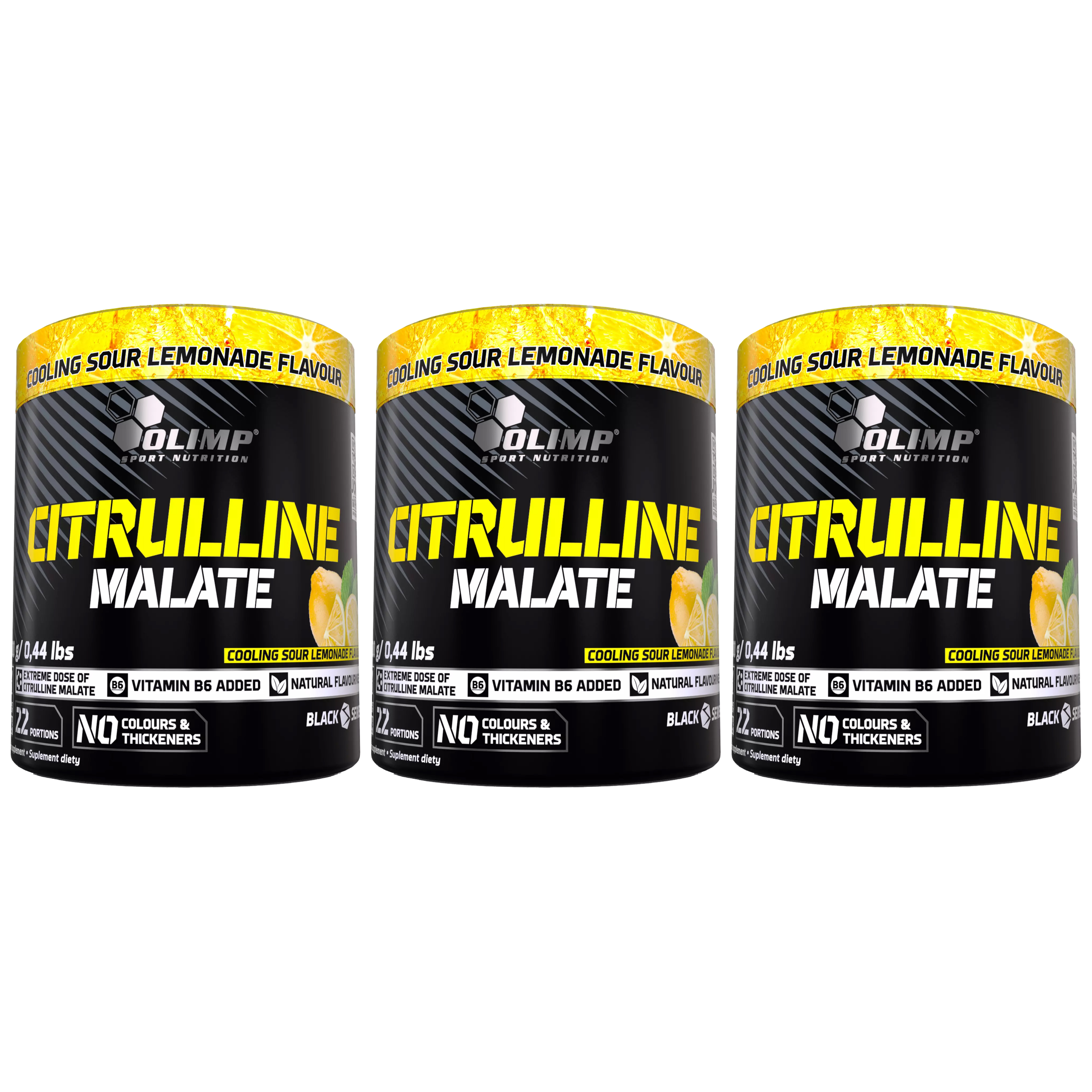 OLIMP Citrulline Malate - 3x 200g - Jabłczan cytruliny