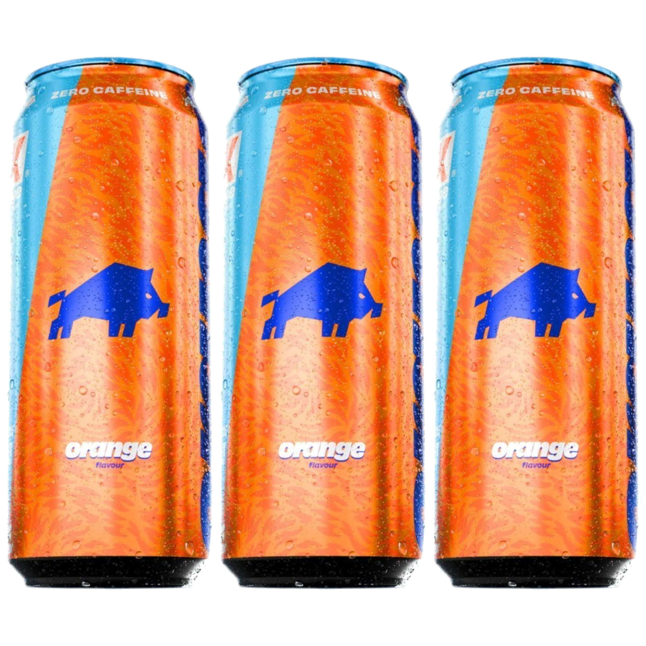 DZIK - Dzik Energy Zero - 3x 500ml - Orange