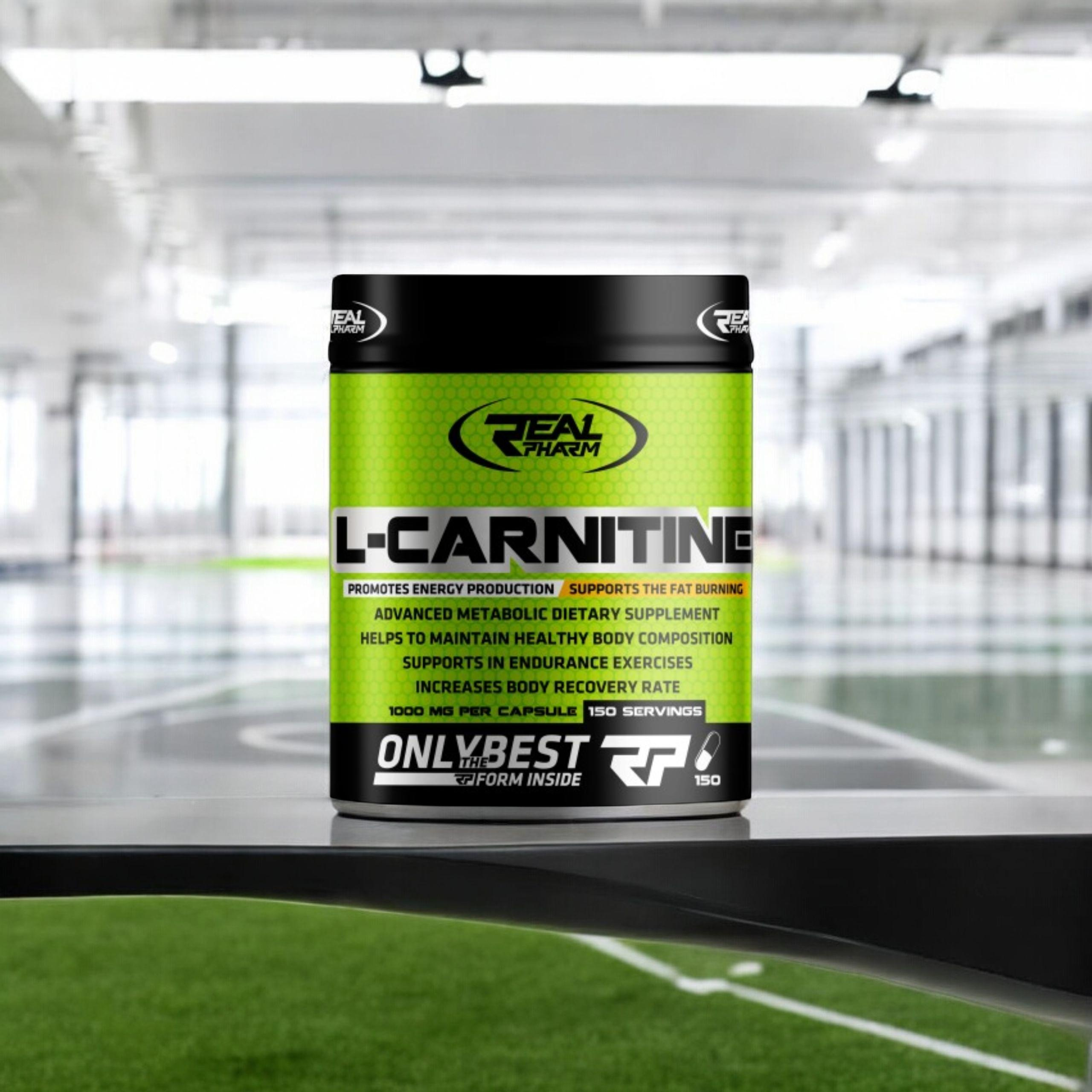 REAL PHARM L-Carnitine 1000mg - 150caps